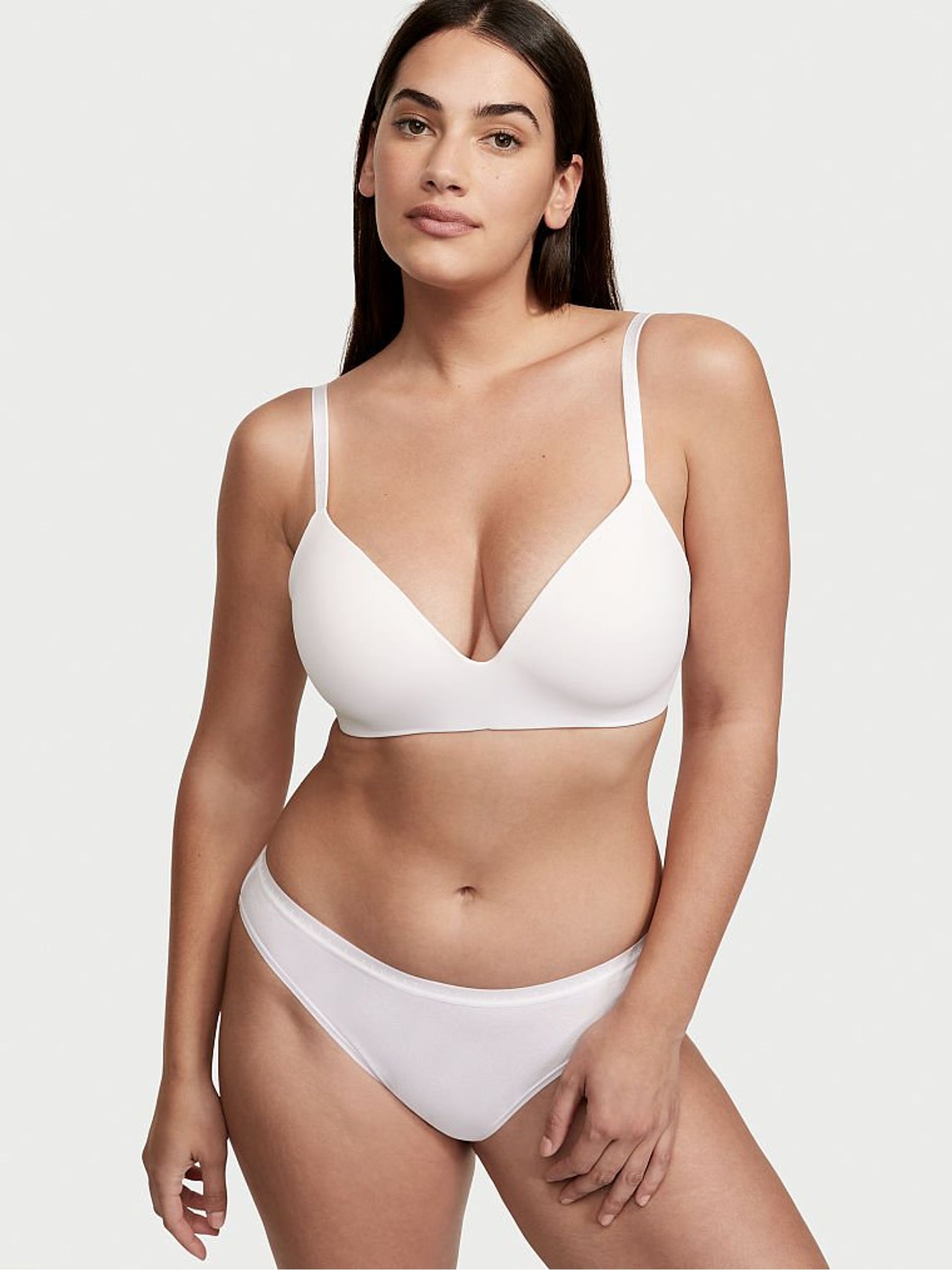 White Cotton Bikini Knickers - Image 1 of 4