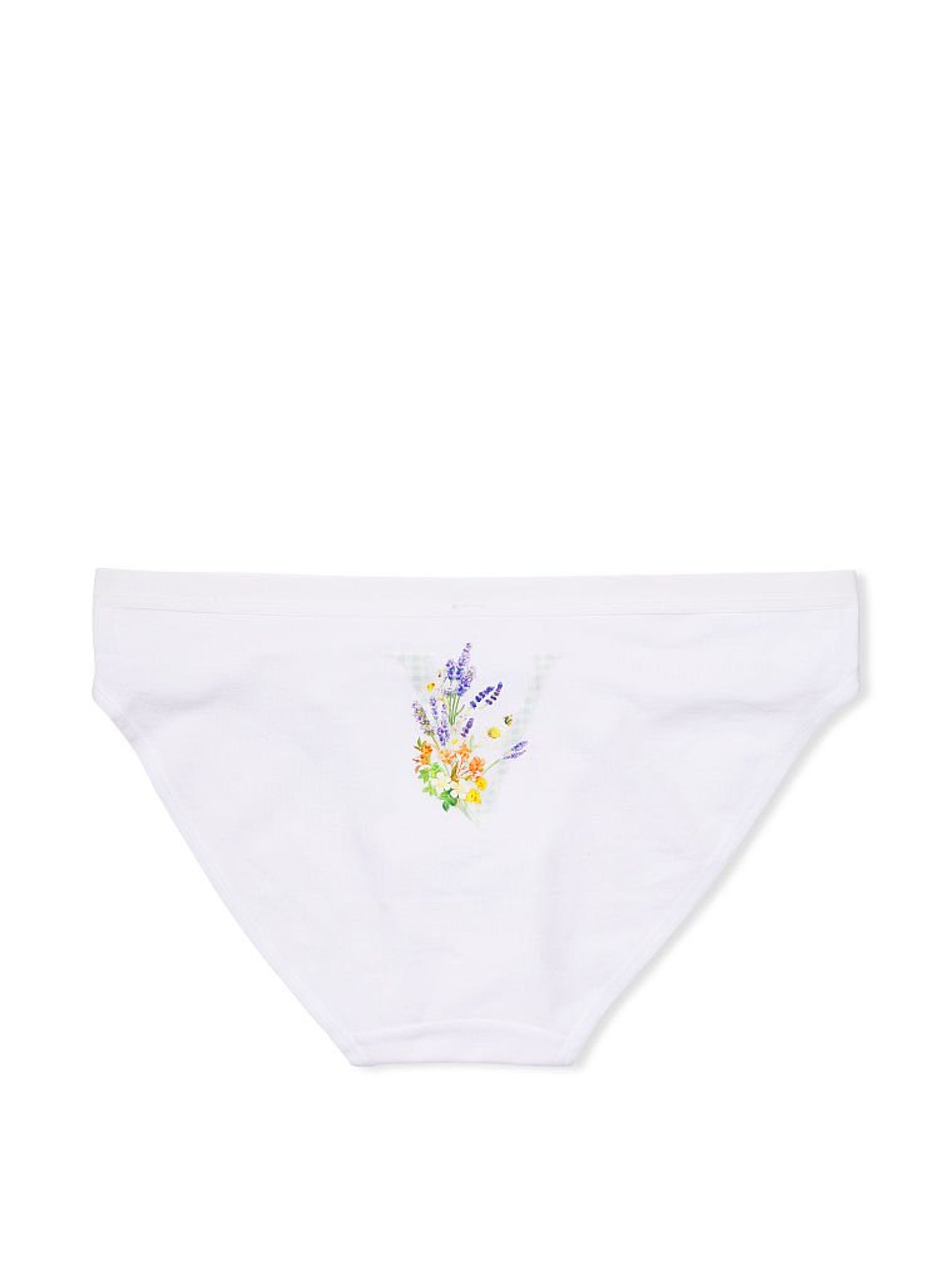 White Cotton Bikini Knickers - Image 4 of 4