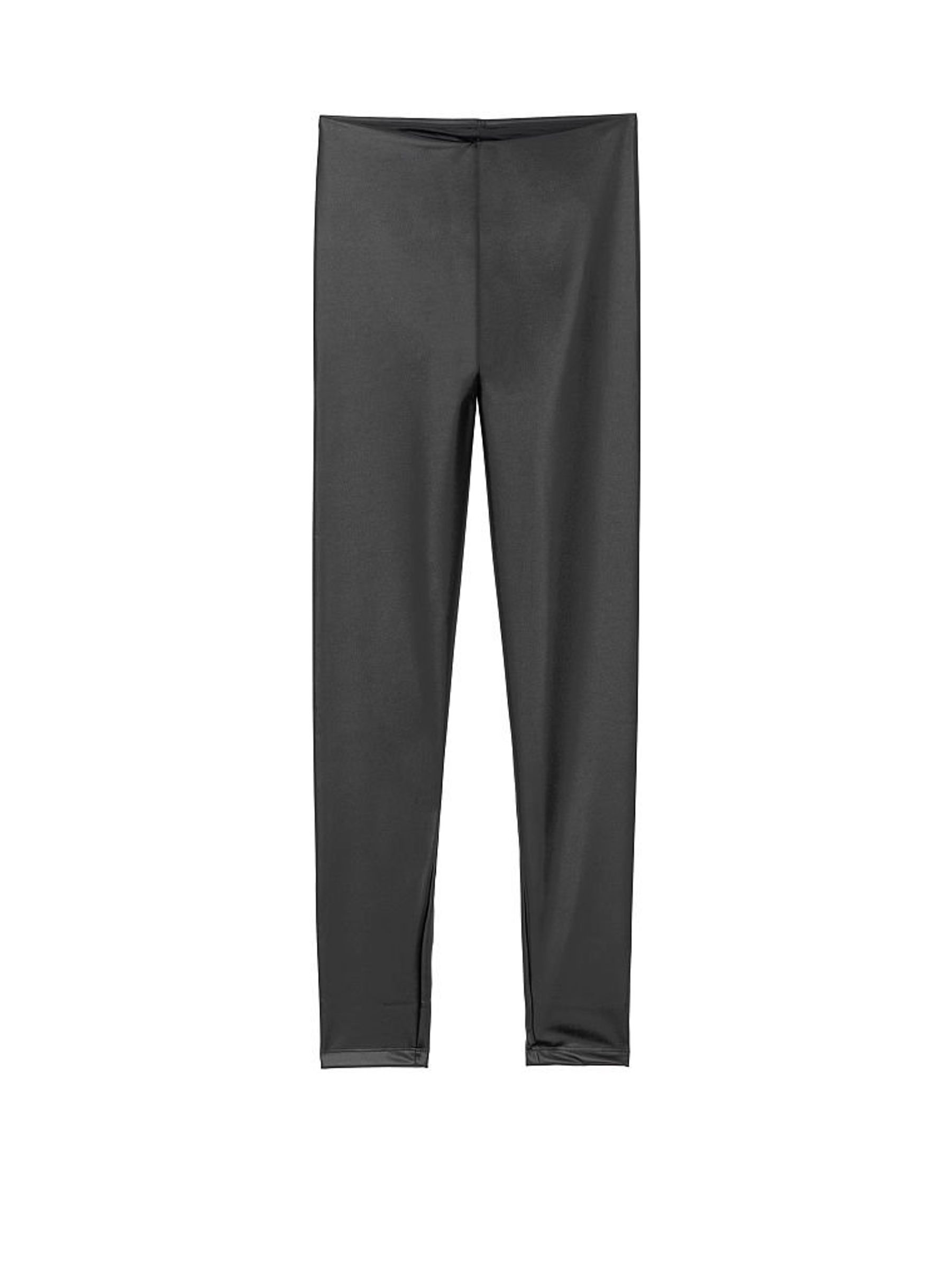 Pure Black Faux Leather Legging - Image 3 of 3
