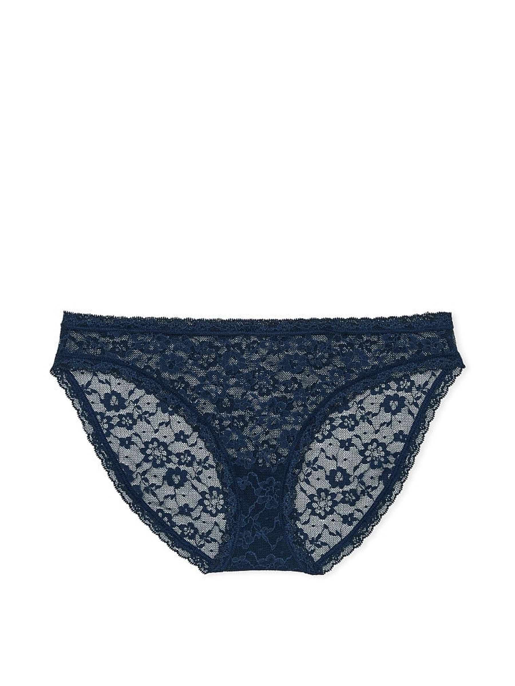 Noir Navy Blue Bikini Knickers - Image 3 of 3
