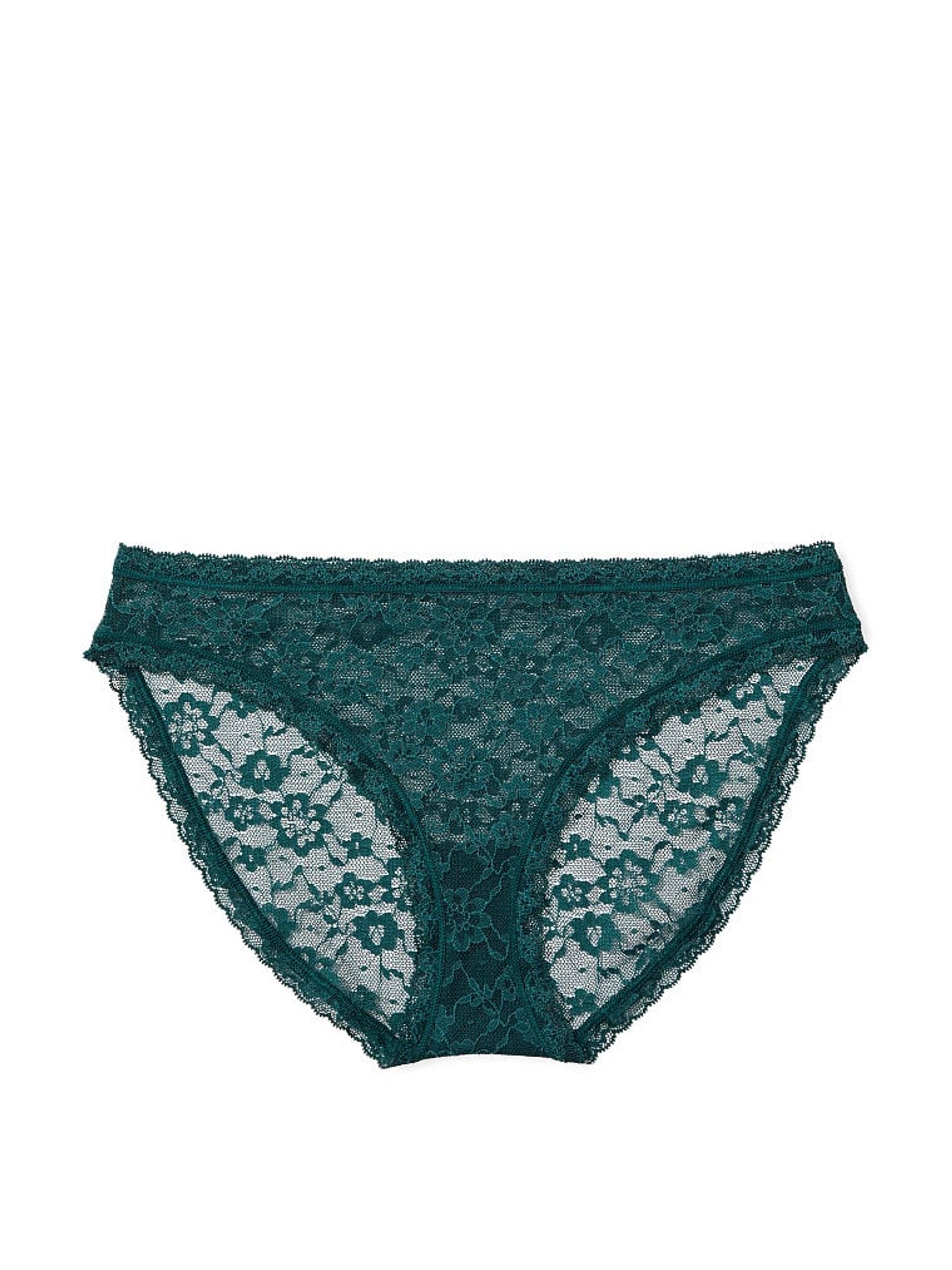Black Ivy Green Bikini Knickers - Image 3 of 3