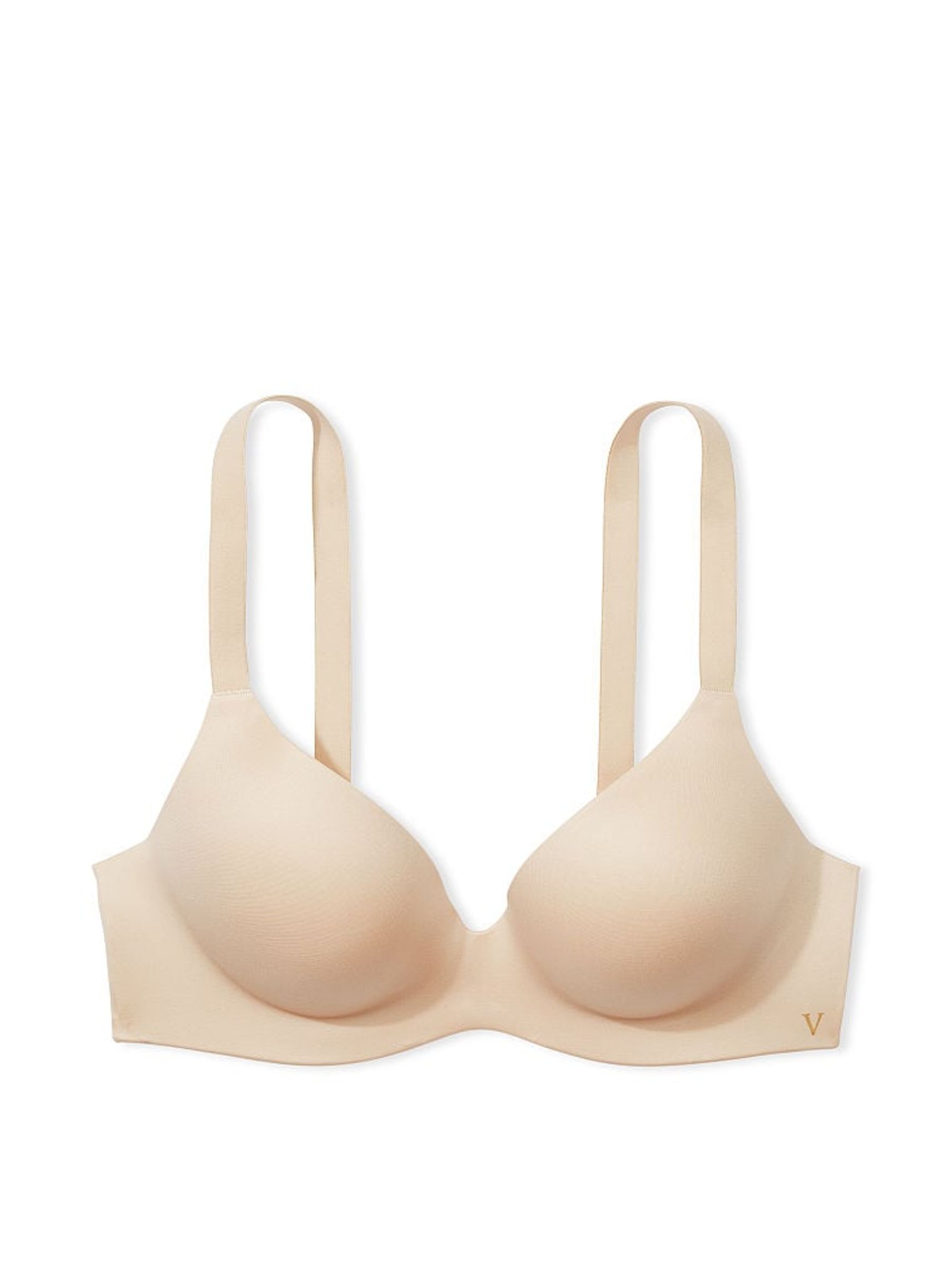 Marzipan Nude Lightly Lined Plunge Non Wired Bra - Image 1 of 1