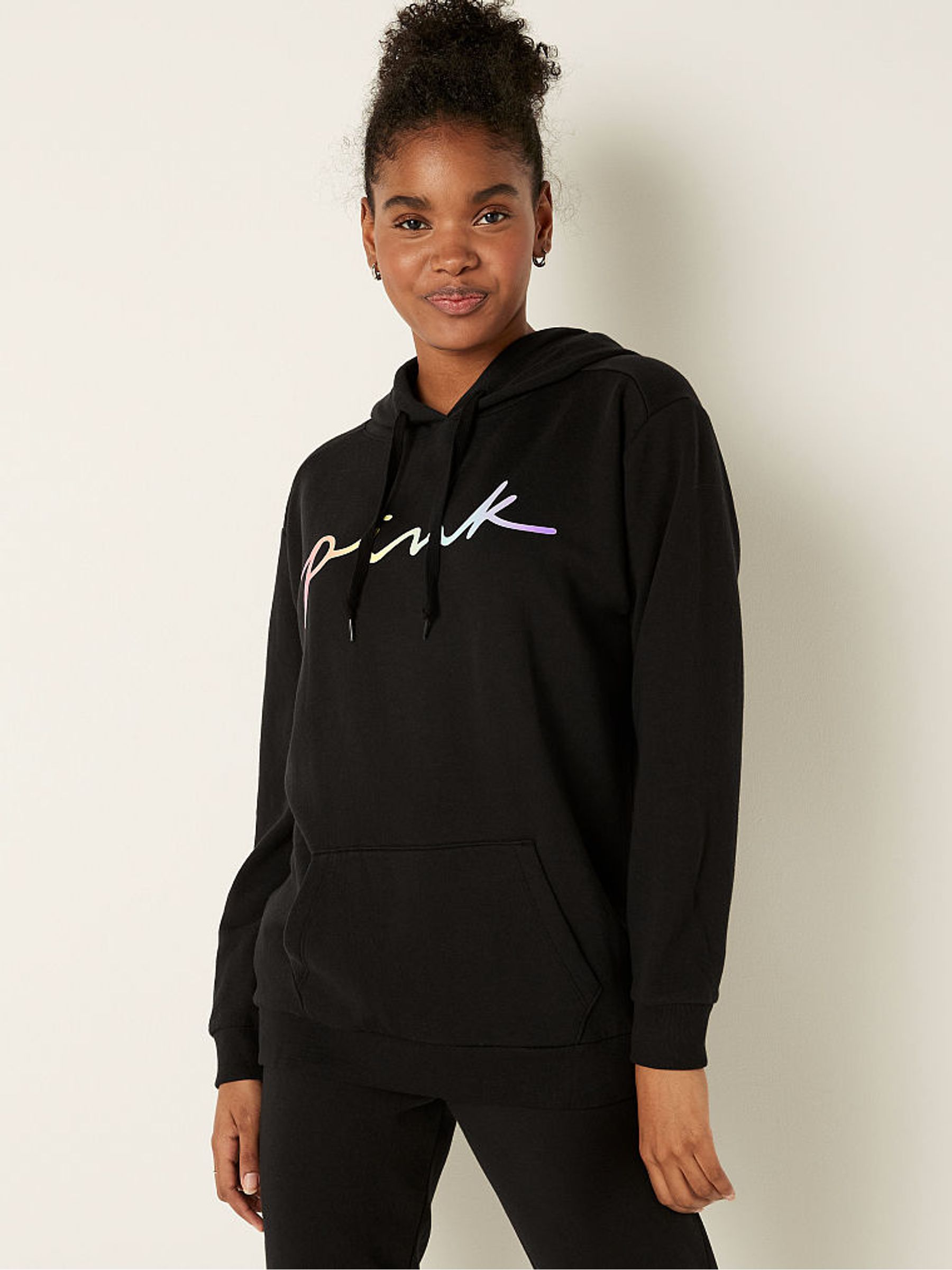 Black Everyday Lounge Campus Hoodie - Image 1 of 4