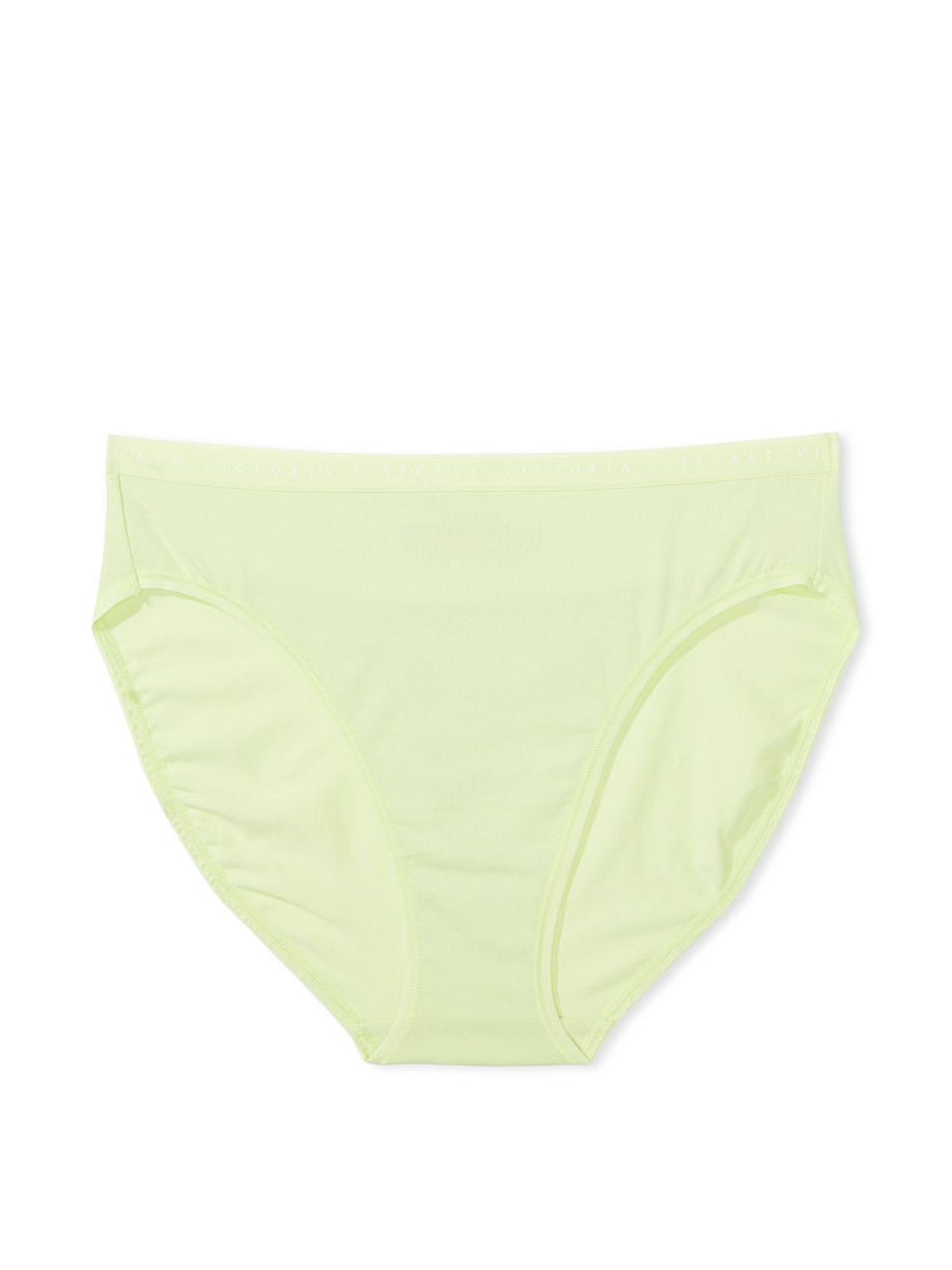 Iced Olive Green Stretch Cotton High Leg Brief Joggery - Image 3 of 3