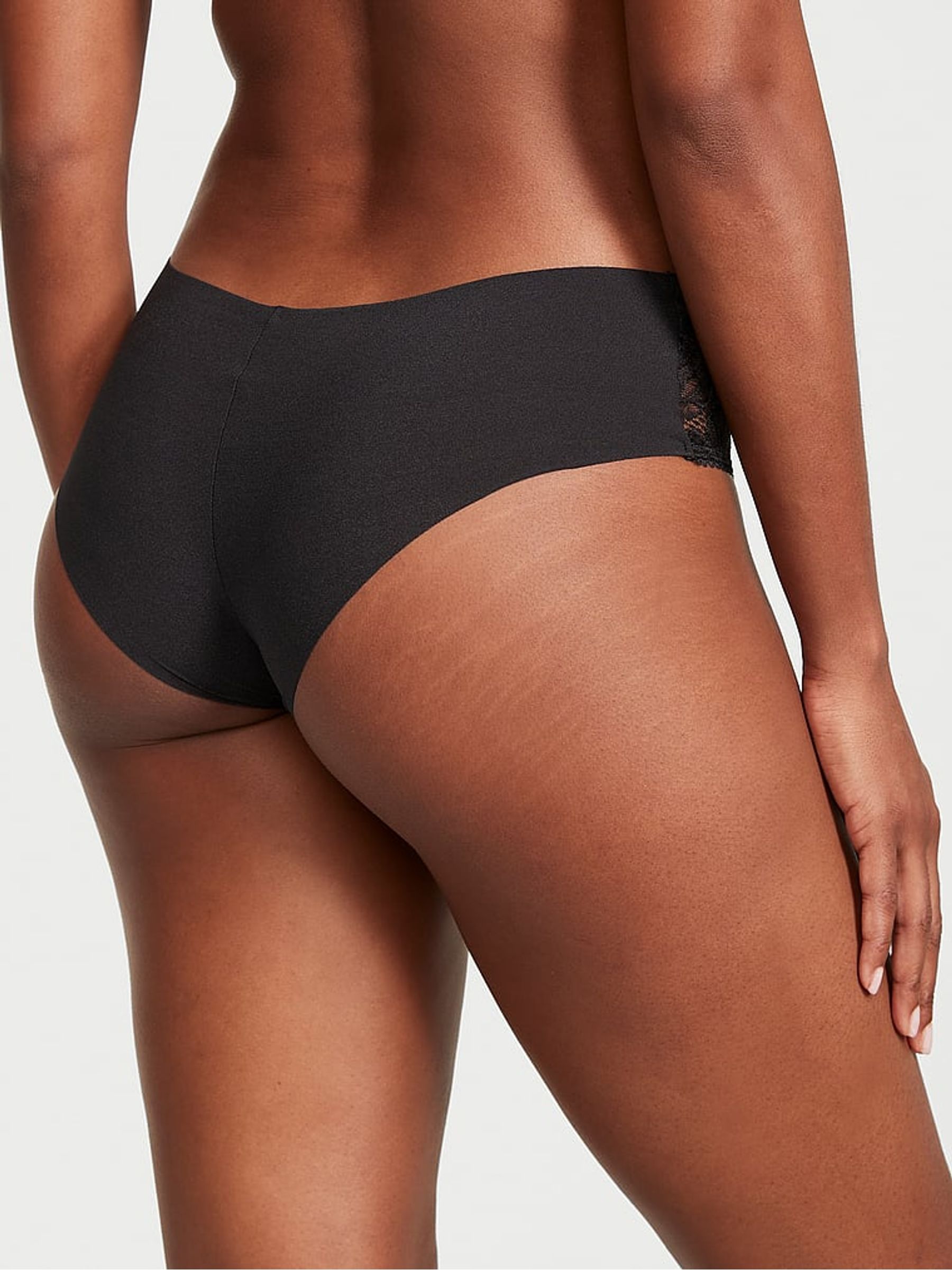 Black Fleur Noir Cheeky Knickers - Image 2 of 3