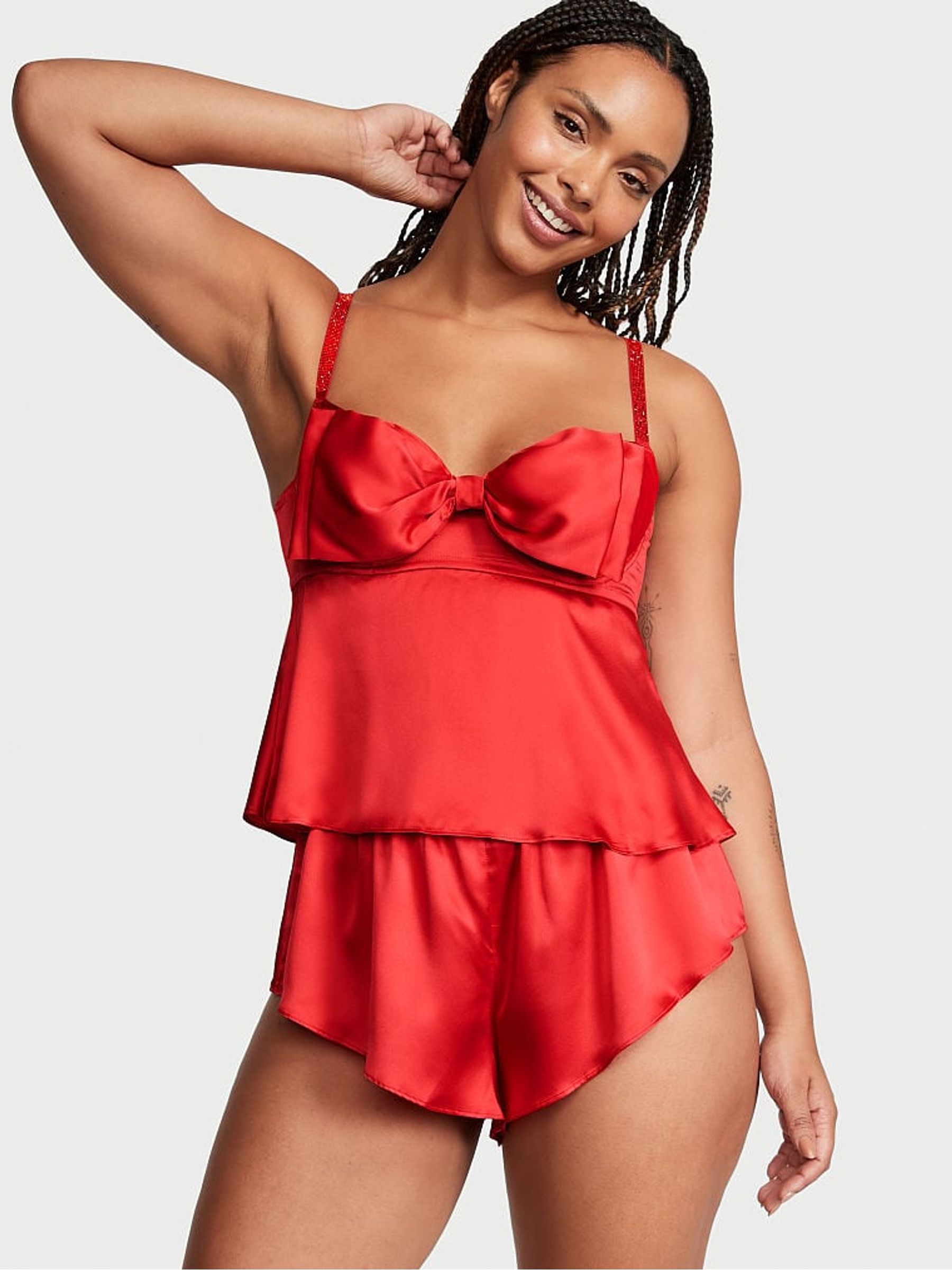 Lipstick Red Cami Set - Image 1 of 1