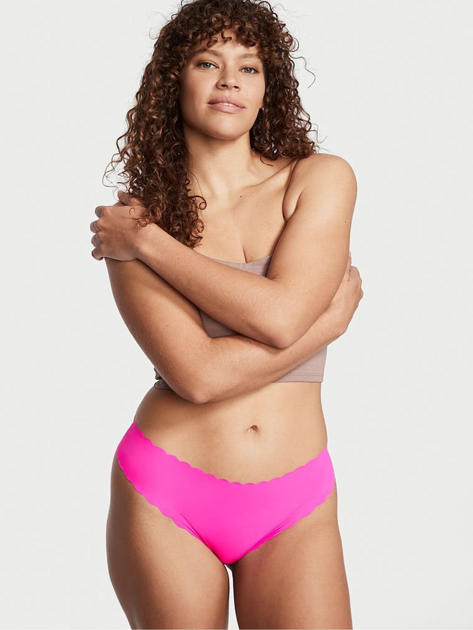 Bali Orchid Pink Noshow Thong Knickers - Image 1 of 3
