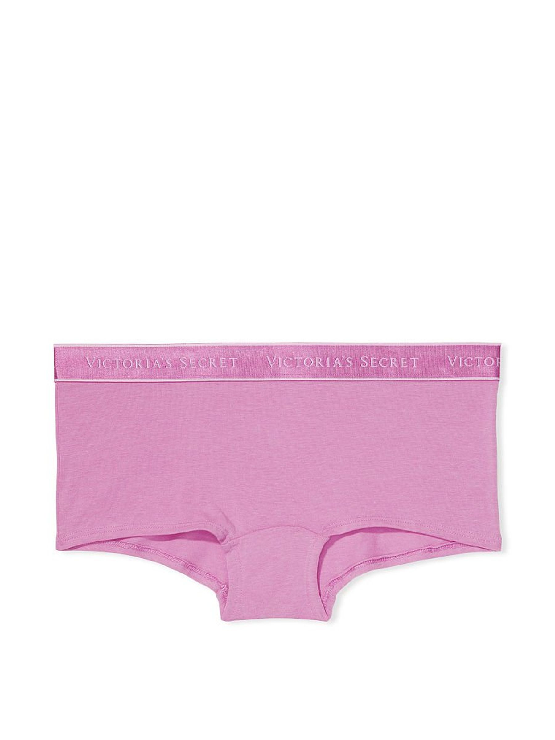 Showgirl Purple Cotton Logo Short Panty - Image 3 of 3
