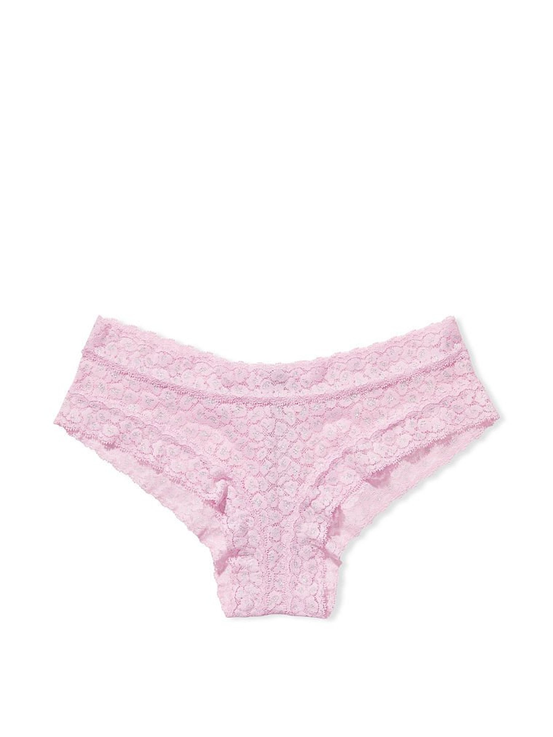 Lusty Lilac Purple Lace Cheeky Panty - Image 1 of 2