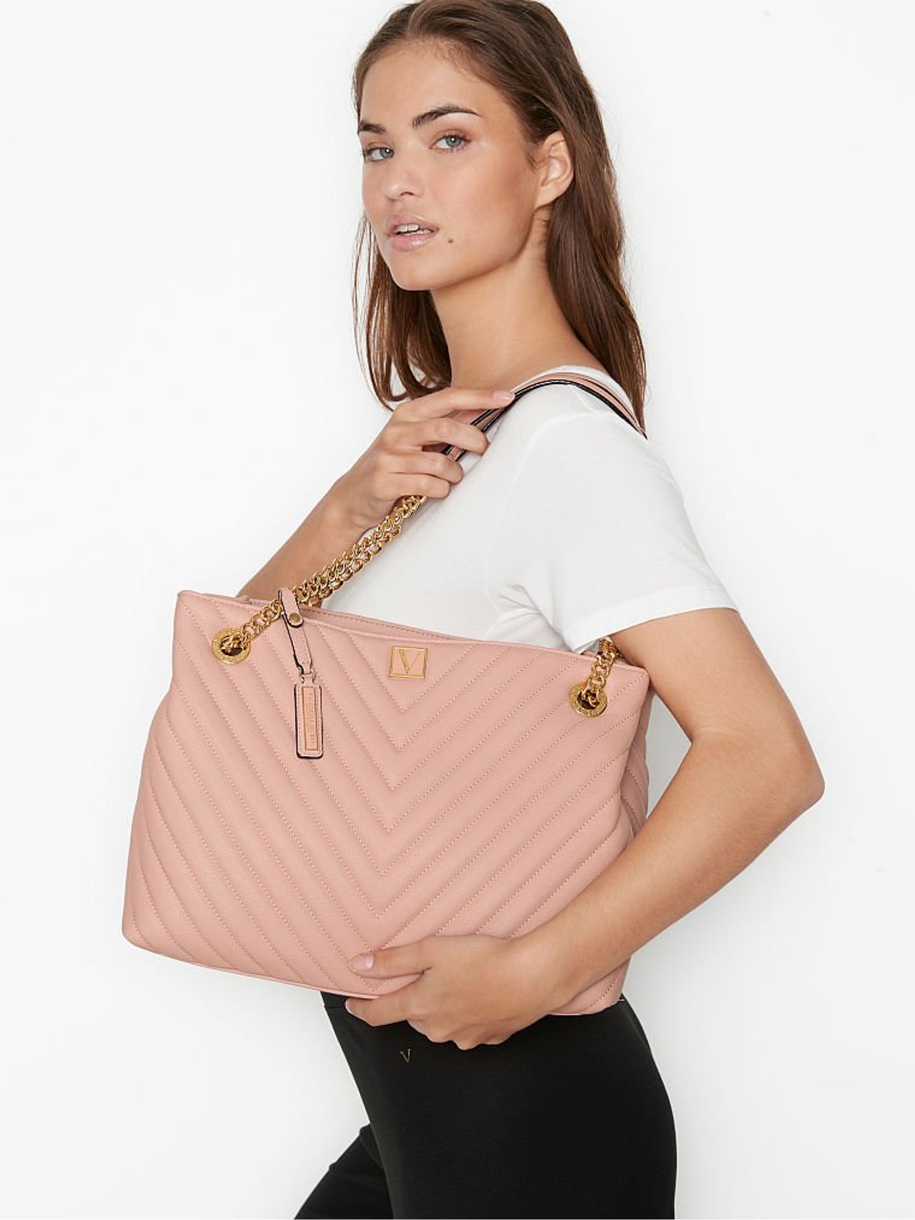 Orchid Blush Pink Tote Bag - Image 3 of 5