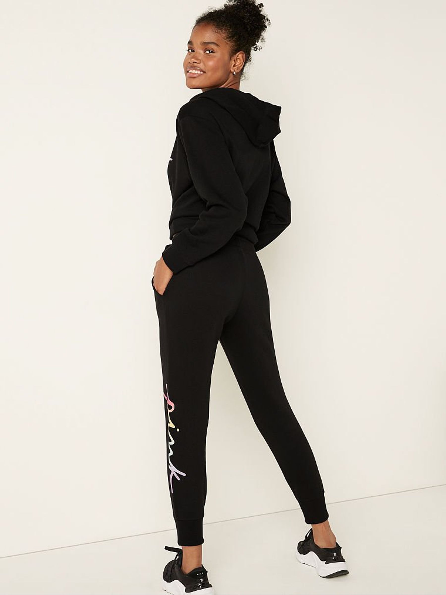 Black Everyday Lounge Skinny Jogger - Image 2 of 4