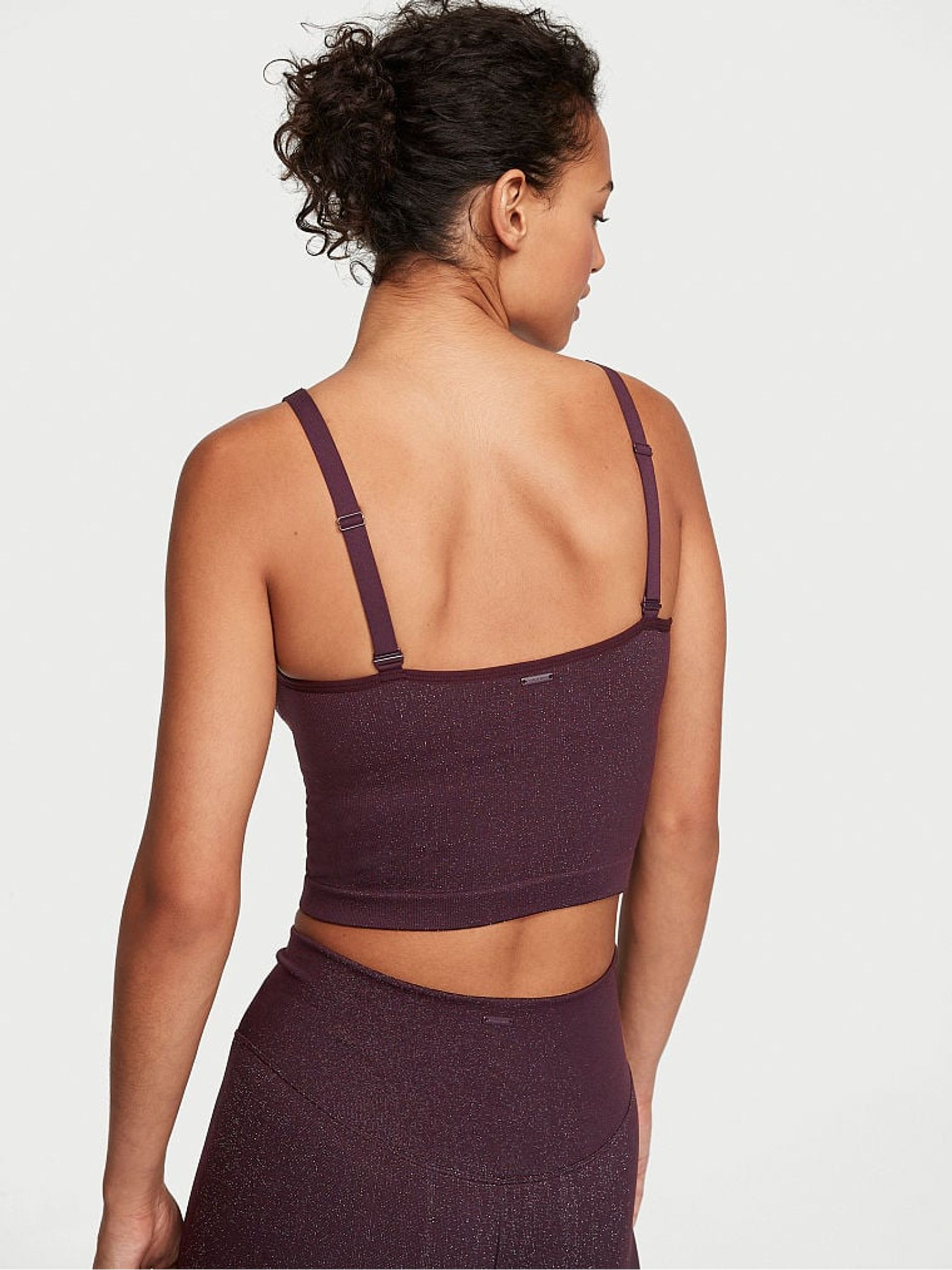 Winter Wine Purple Seamless Tank Top - Image 2 of 3
