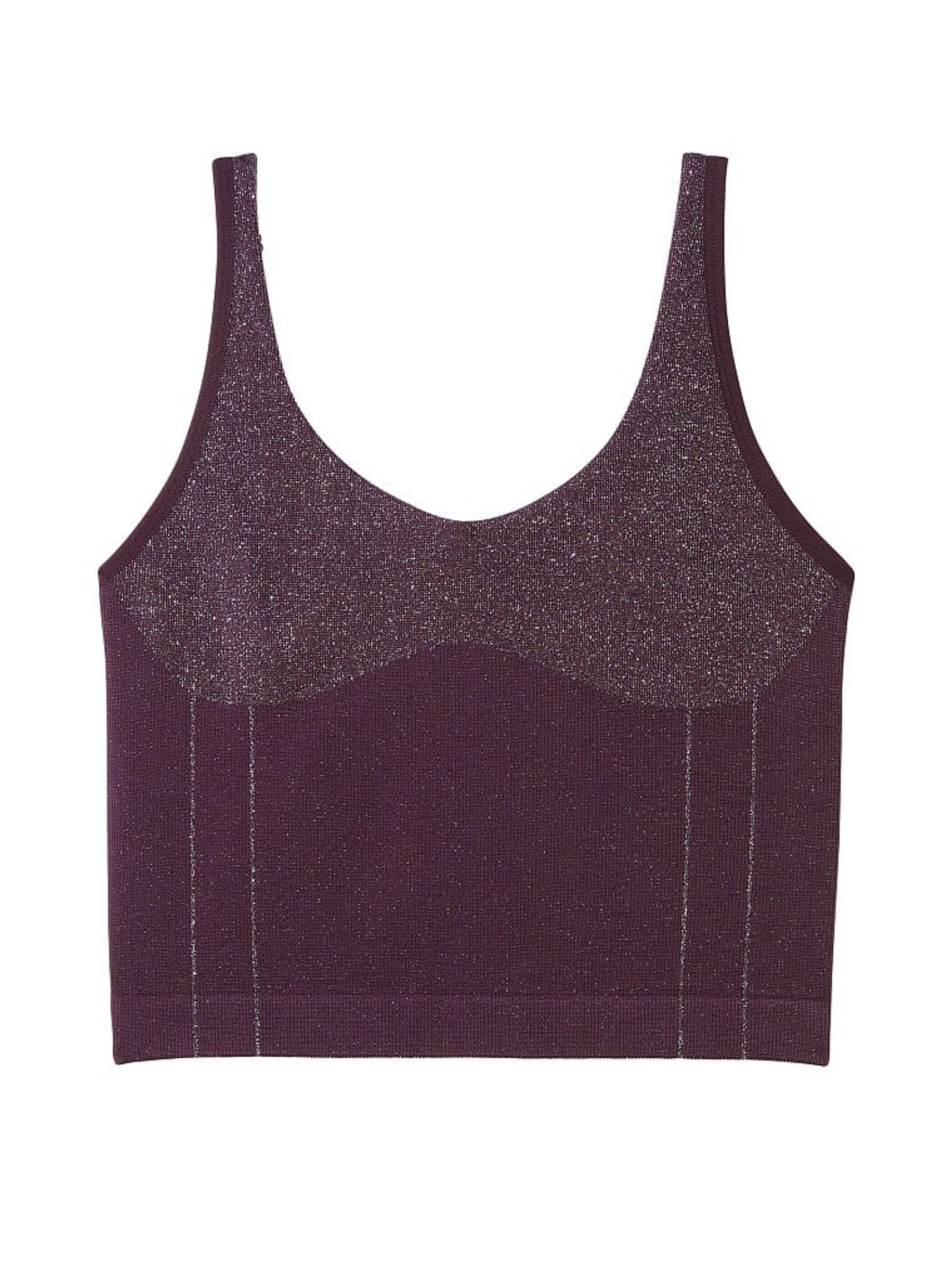 Winter Wine Purple Seamless Tank Top - Image 3 of 3