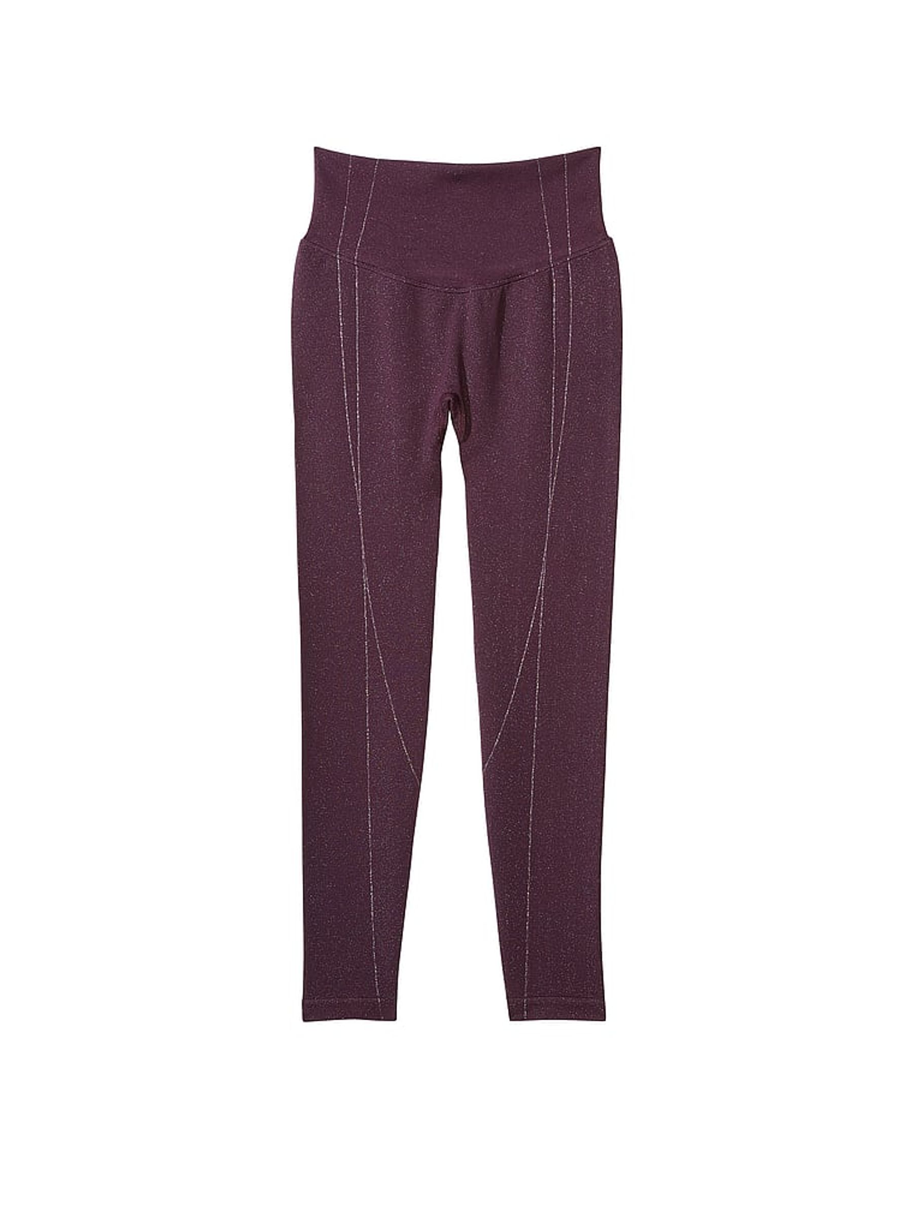Winter Wine Purple Seamless Legging - Image 3 of 3
