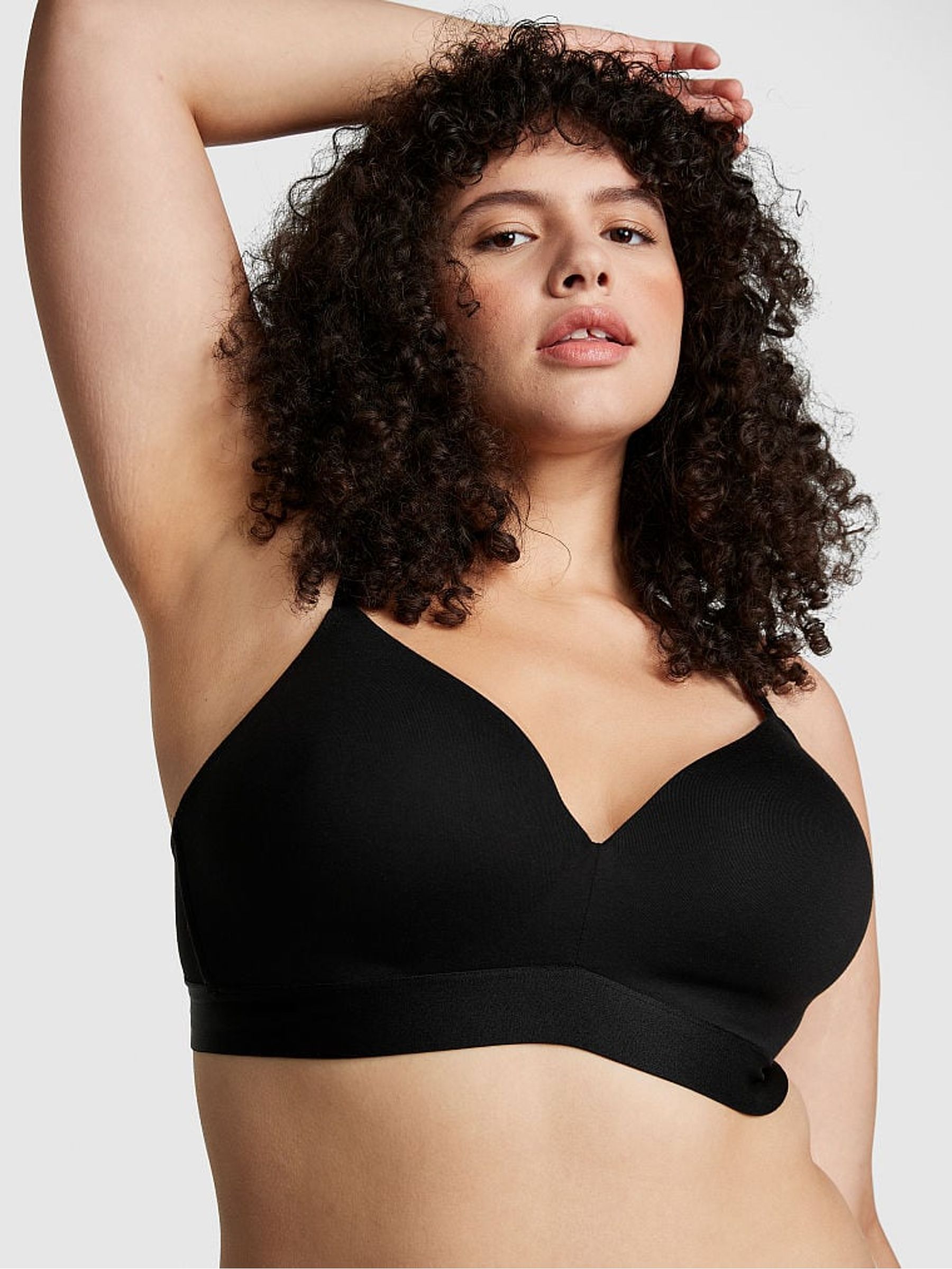 Black Non Wired Lightly Lined Bra - Image 1 of 3