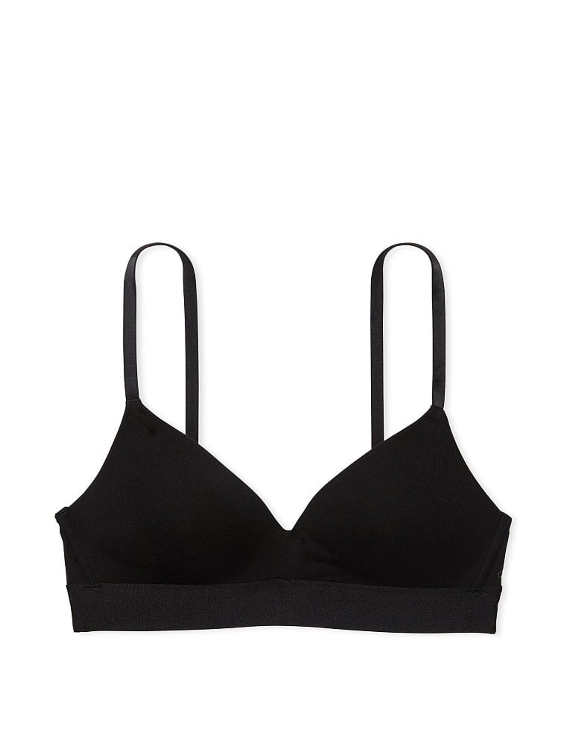 Black Non Wired Lightly Lined Bra - Image 3 of 3