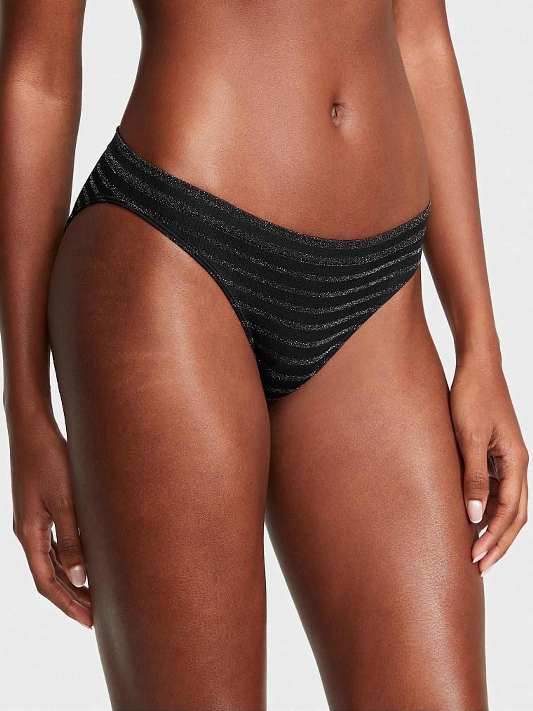Black Gold Smooth Bikini Knickers - Image 1 of 1