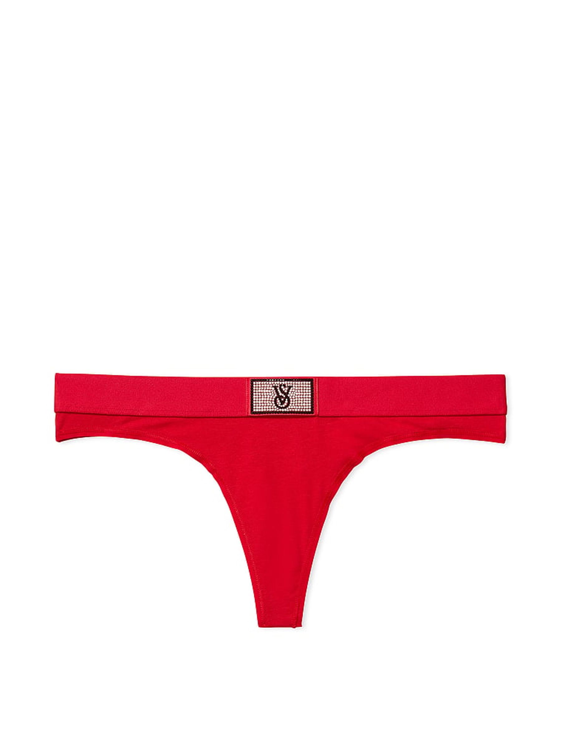 Lipstick Red Thong Knickers - Image 3 of 3