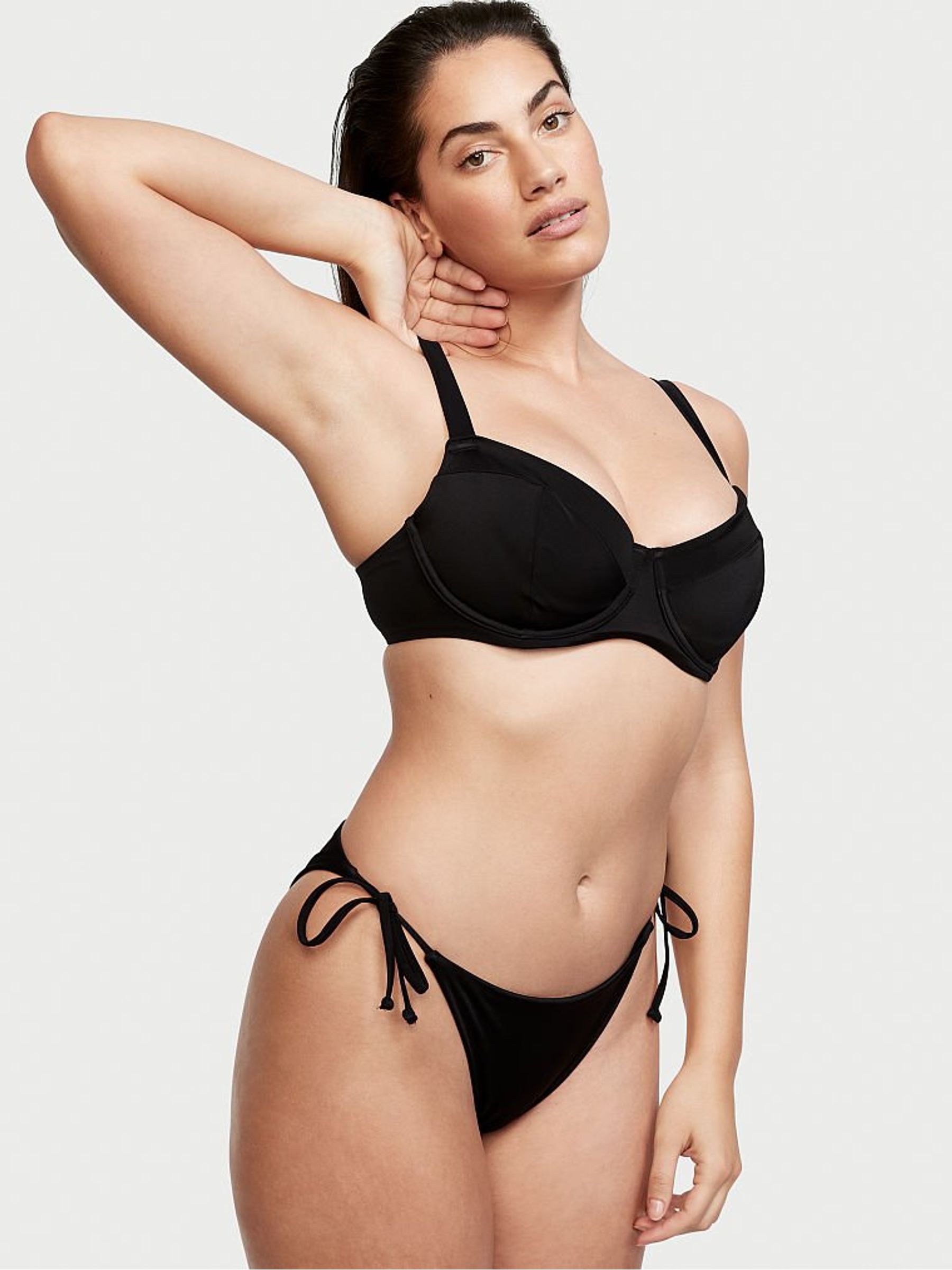 Black Push Up Bikini Top - Image 1 of 5
