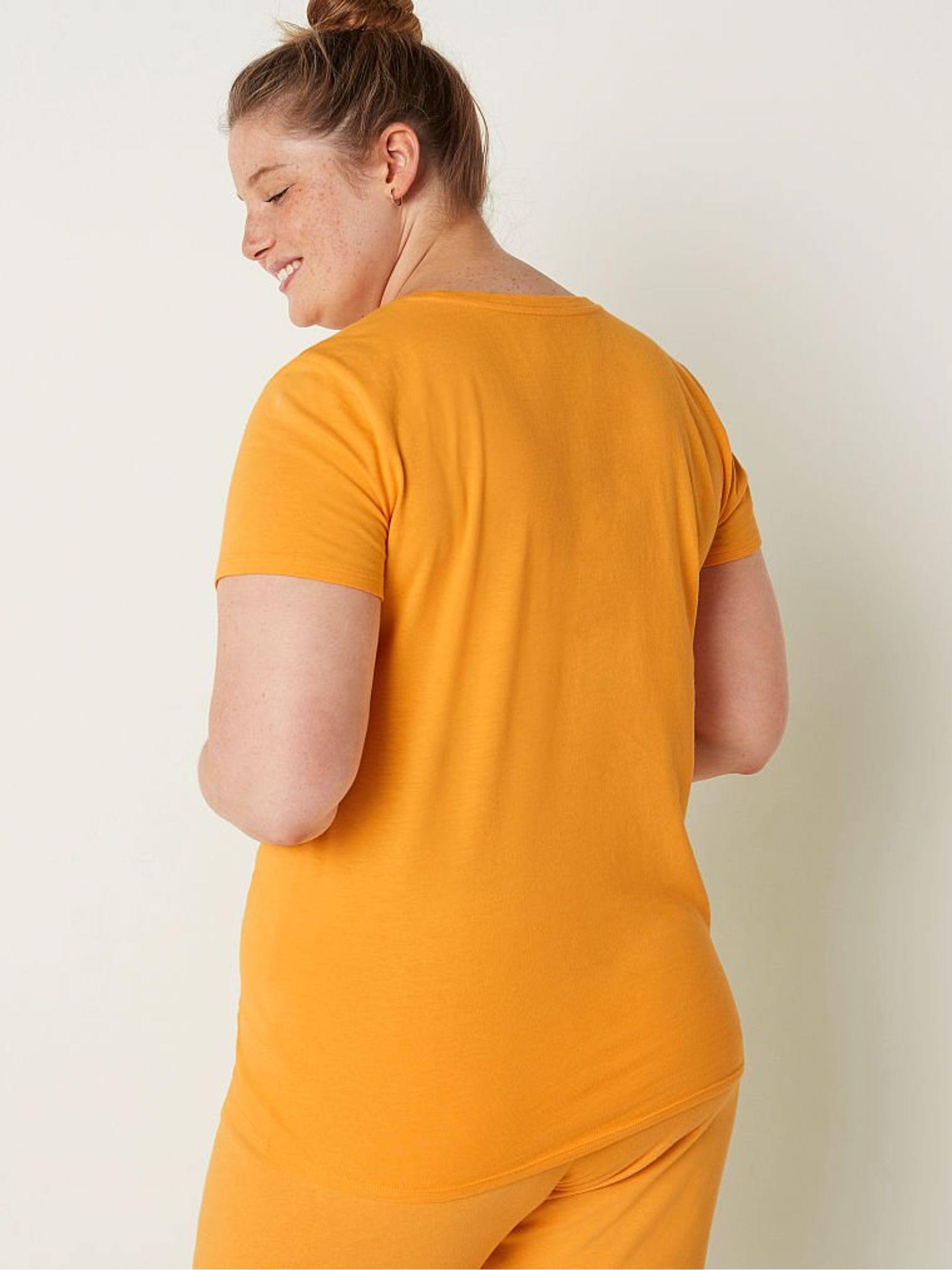 Gold Glow Classic Logo Everyday T-Shirt - Image 2 of 4 Gold Glow Classic Logo Everyday T-Shirt - Image 2 of 4