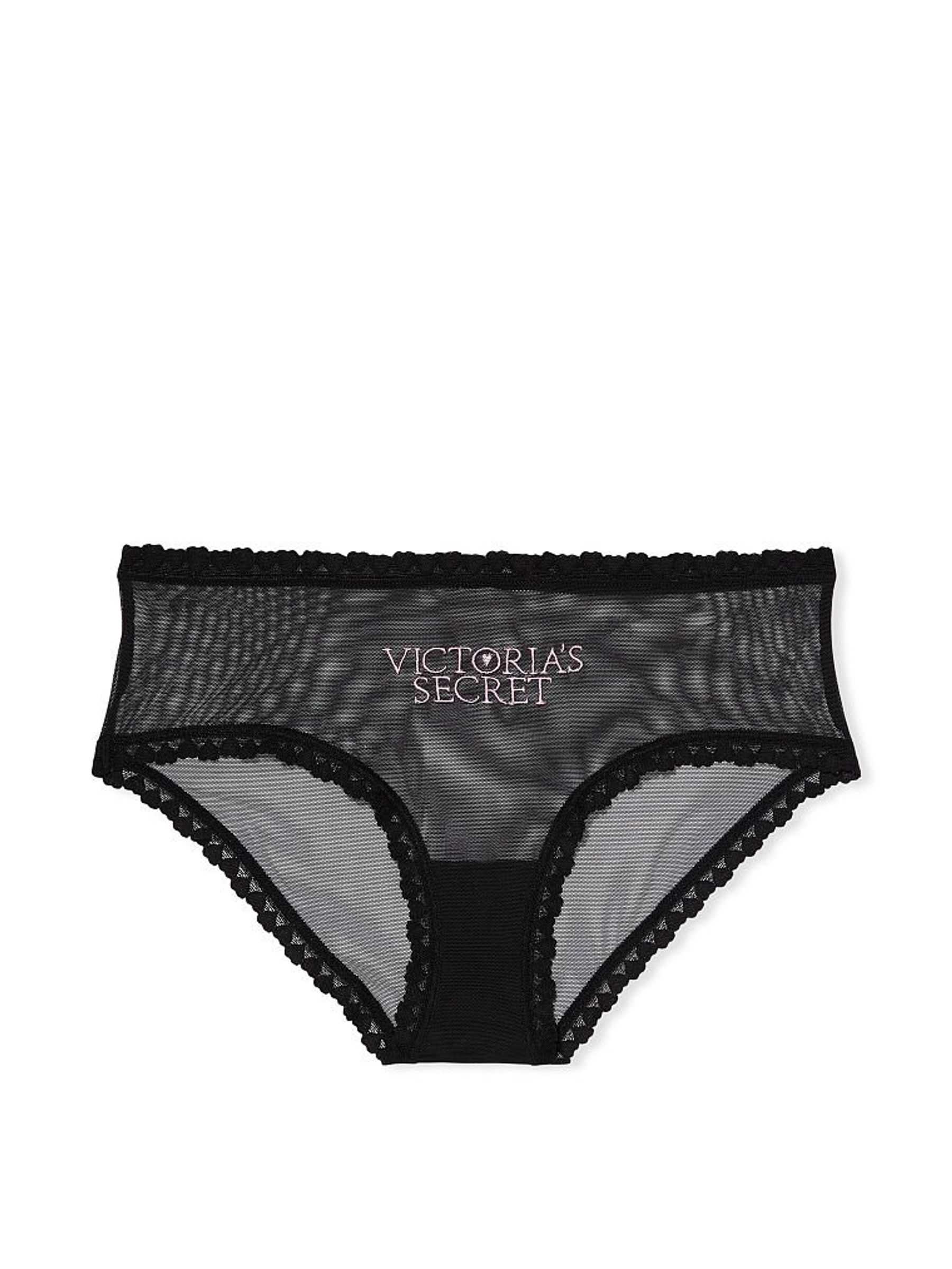 Black Lace No Show Hipster Panty - Image 3 of 3