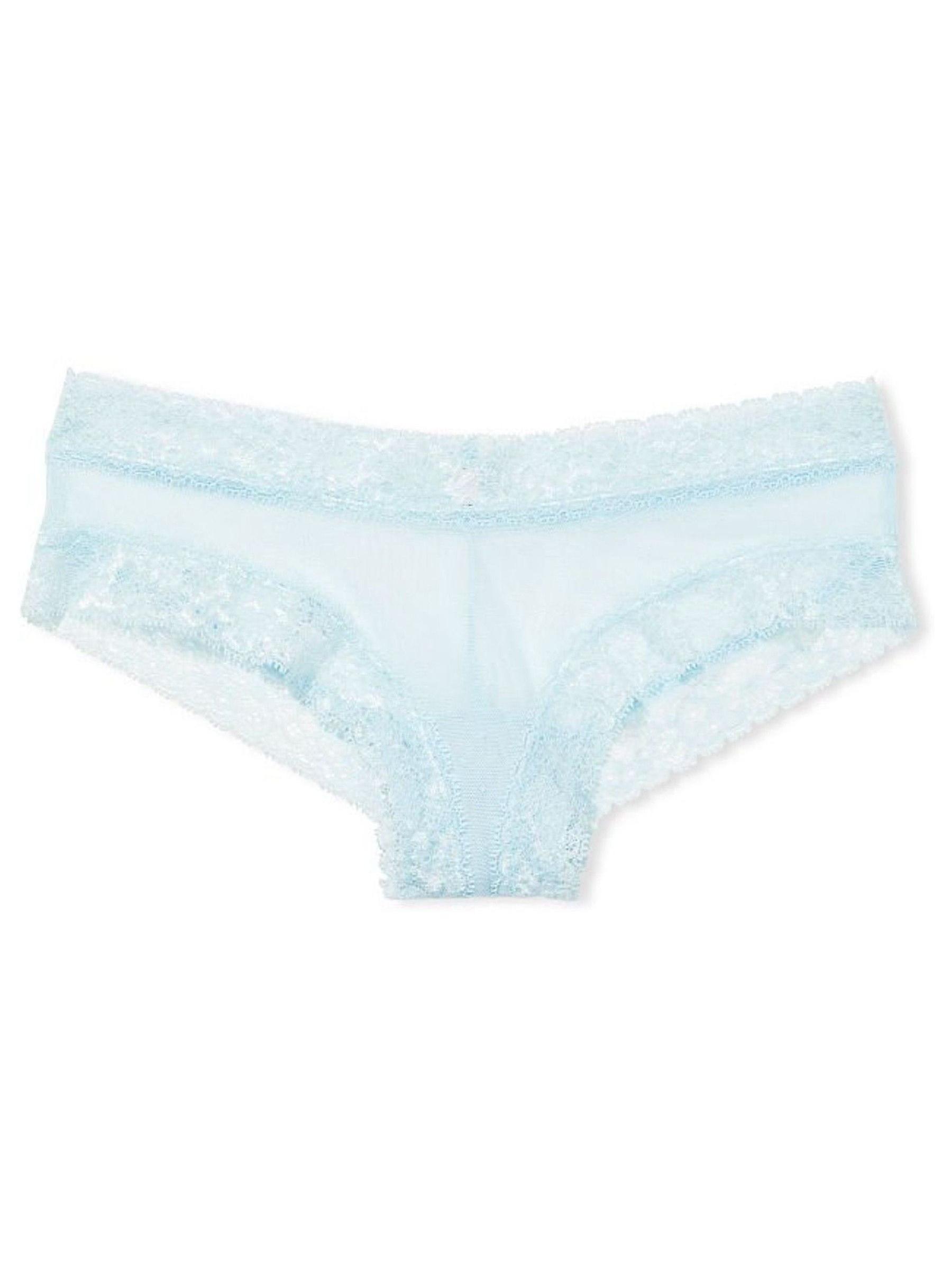 Purity Blue Lace Cheeky Knickers - Image 3 of 3