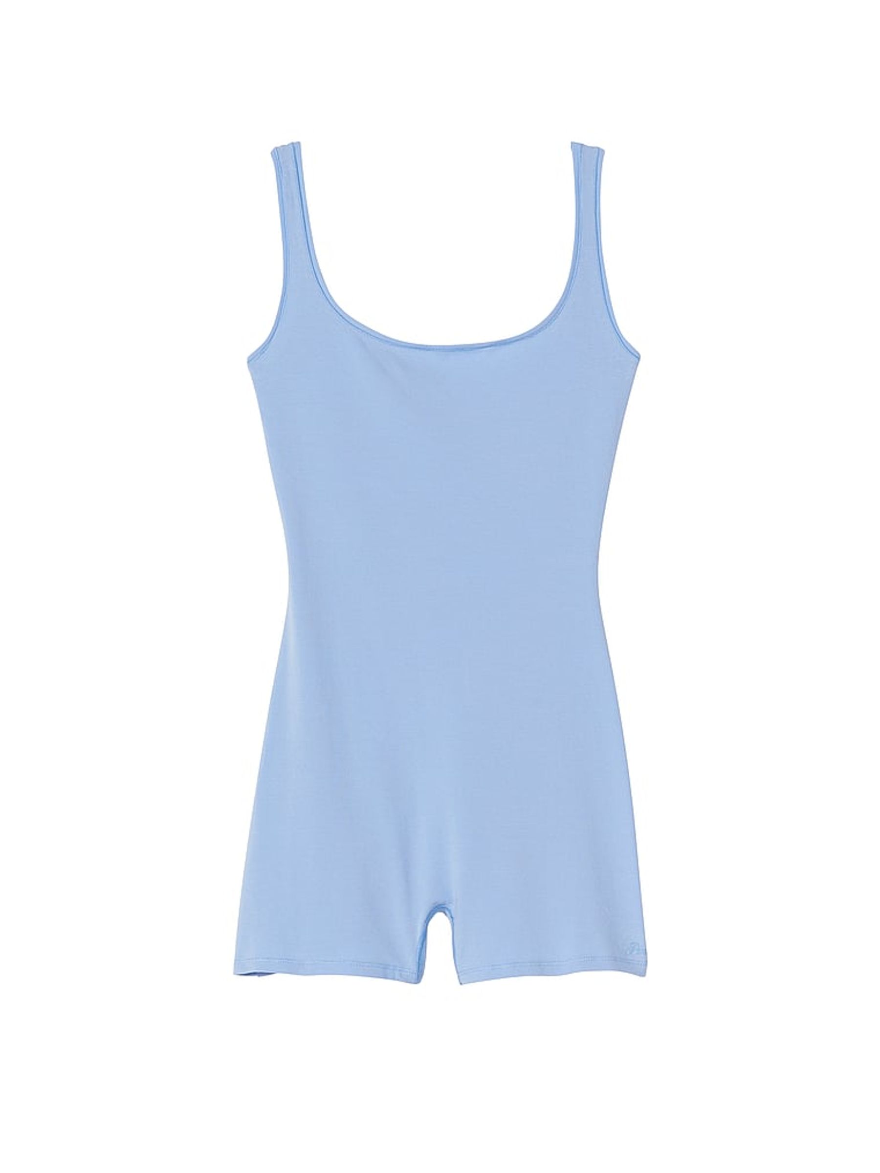 Harbor Blue Cotton Playsuit1 - Image 1 of 1