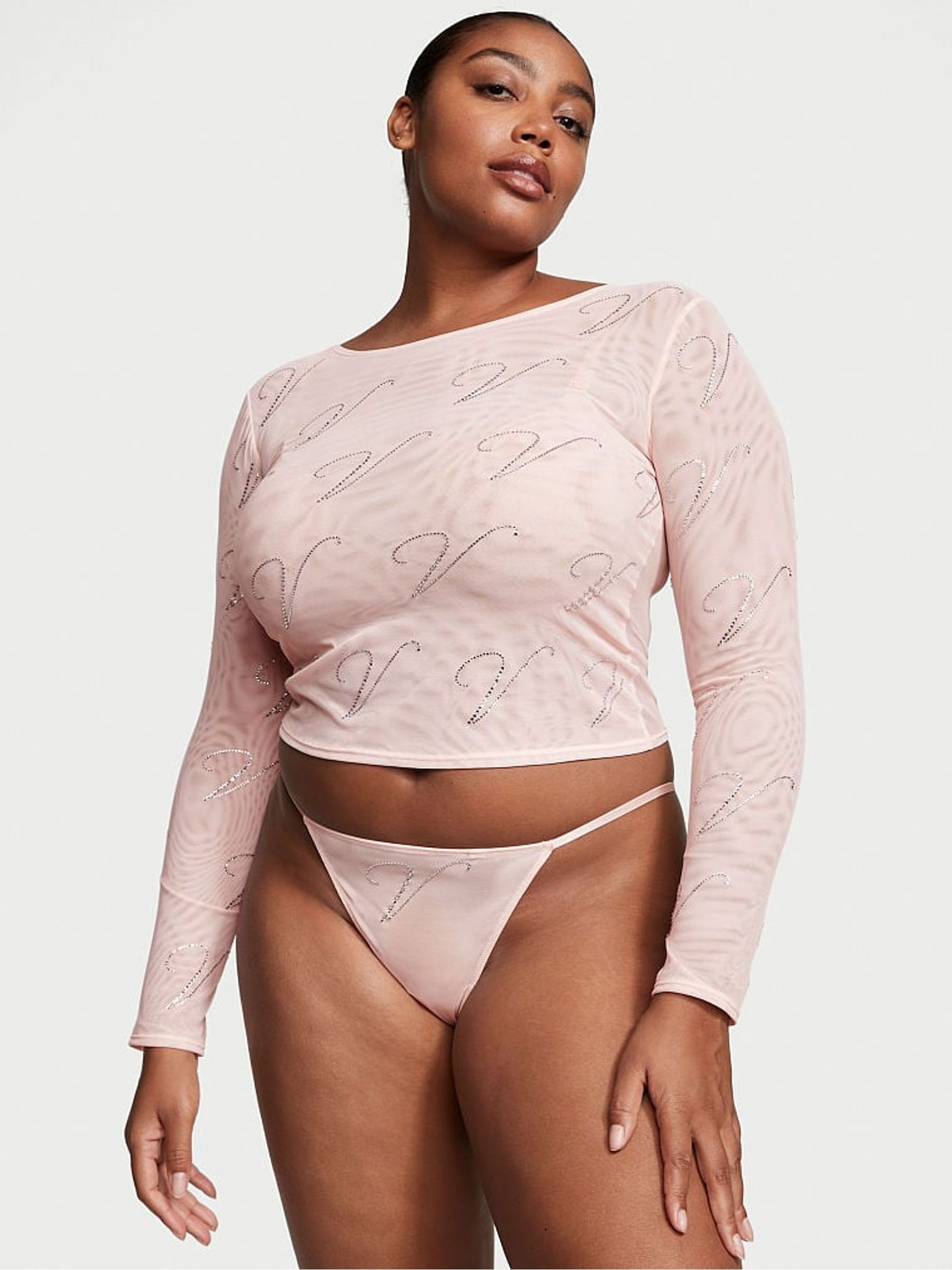 Purest Pink Shine Logo Pyjamas Gift Set - Image 1 of 3