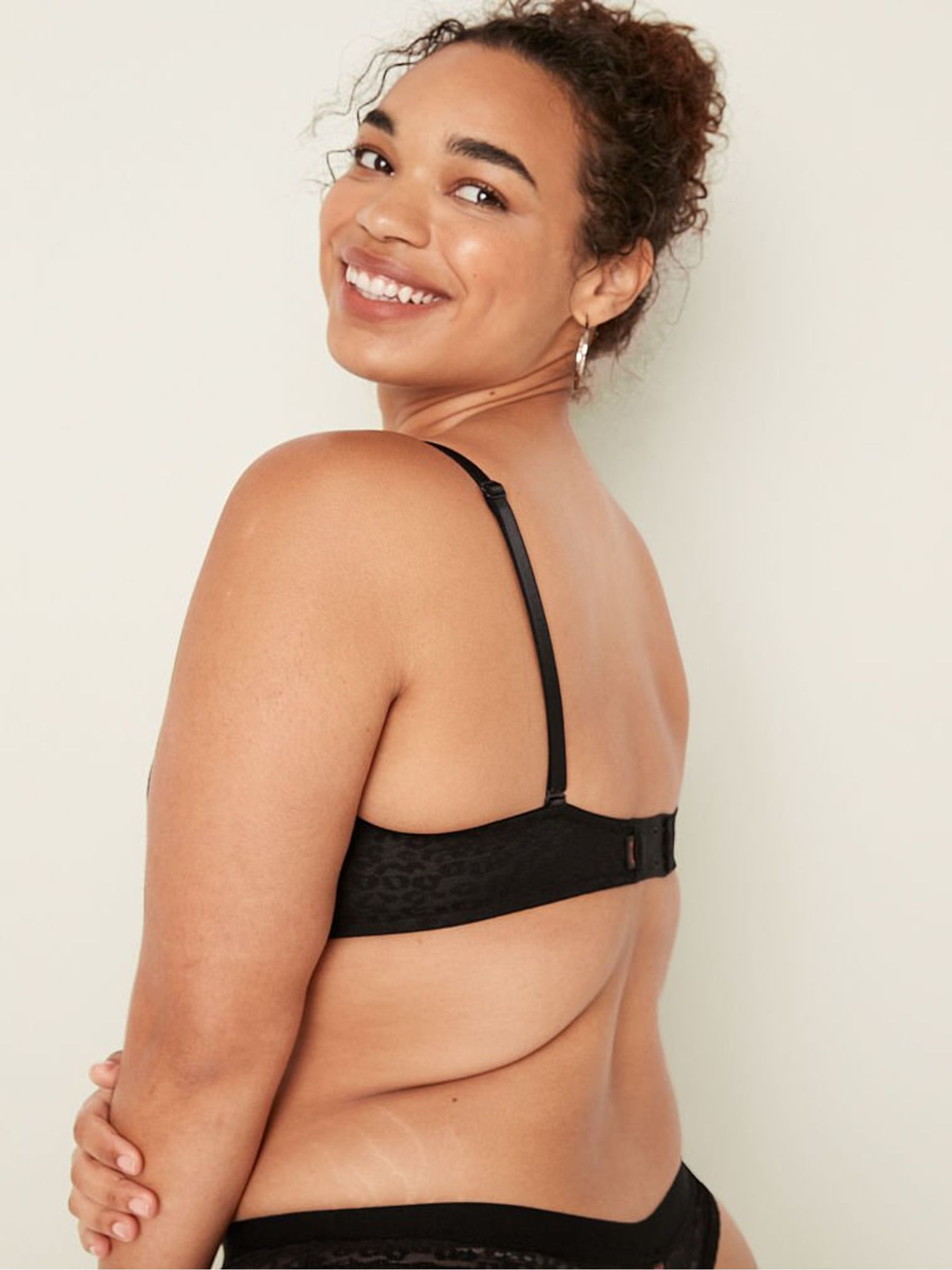 Pure Black Super Push Up T-Shirt Bra - Image 2 of 3
