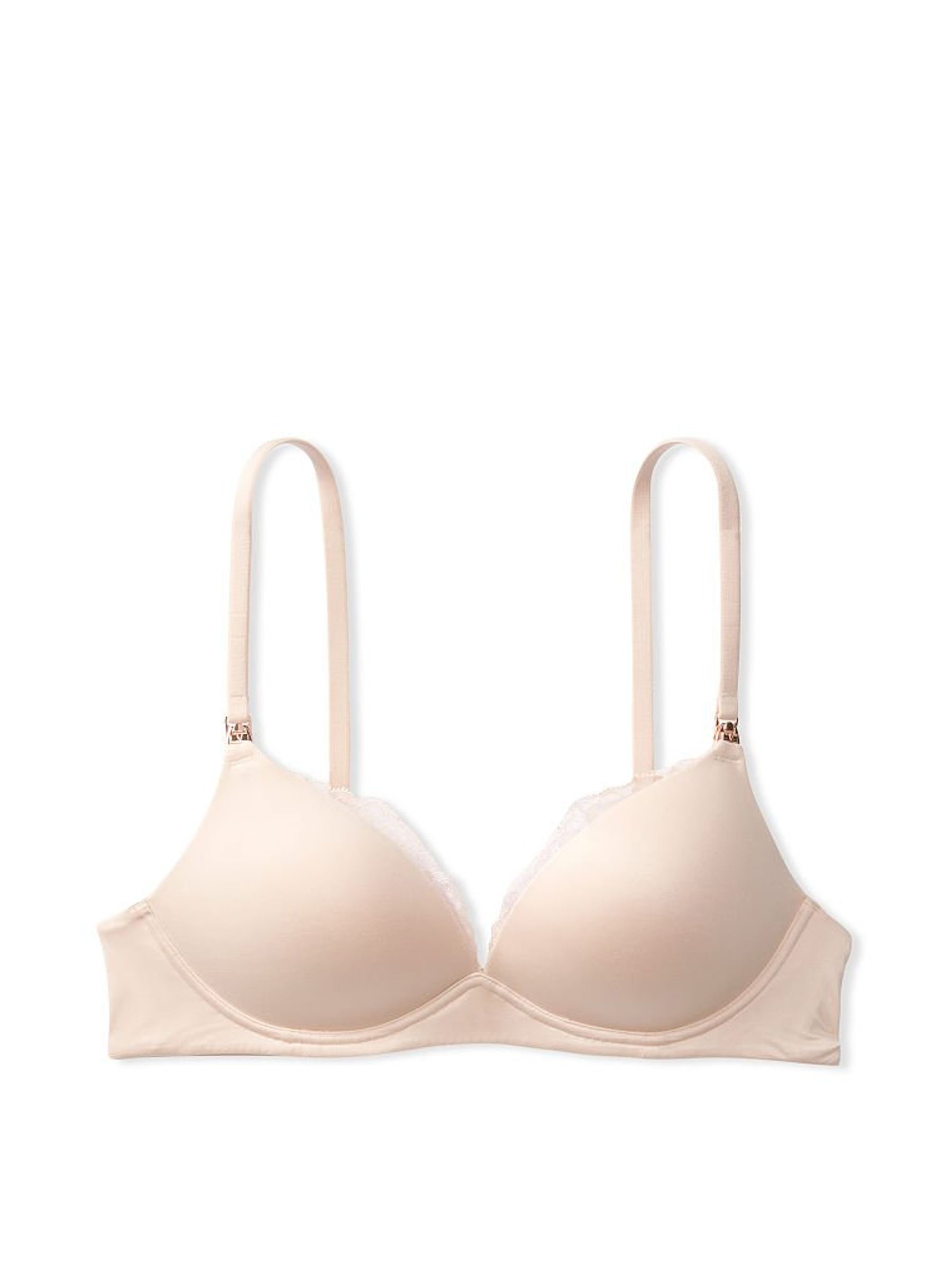 Champagne XDYE Nude Smooth Lightly Lined Non Wired Nursing Bra - Image 4 of 4