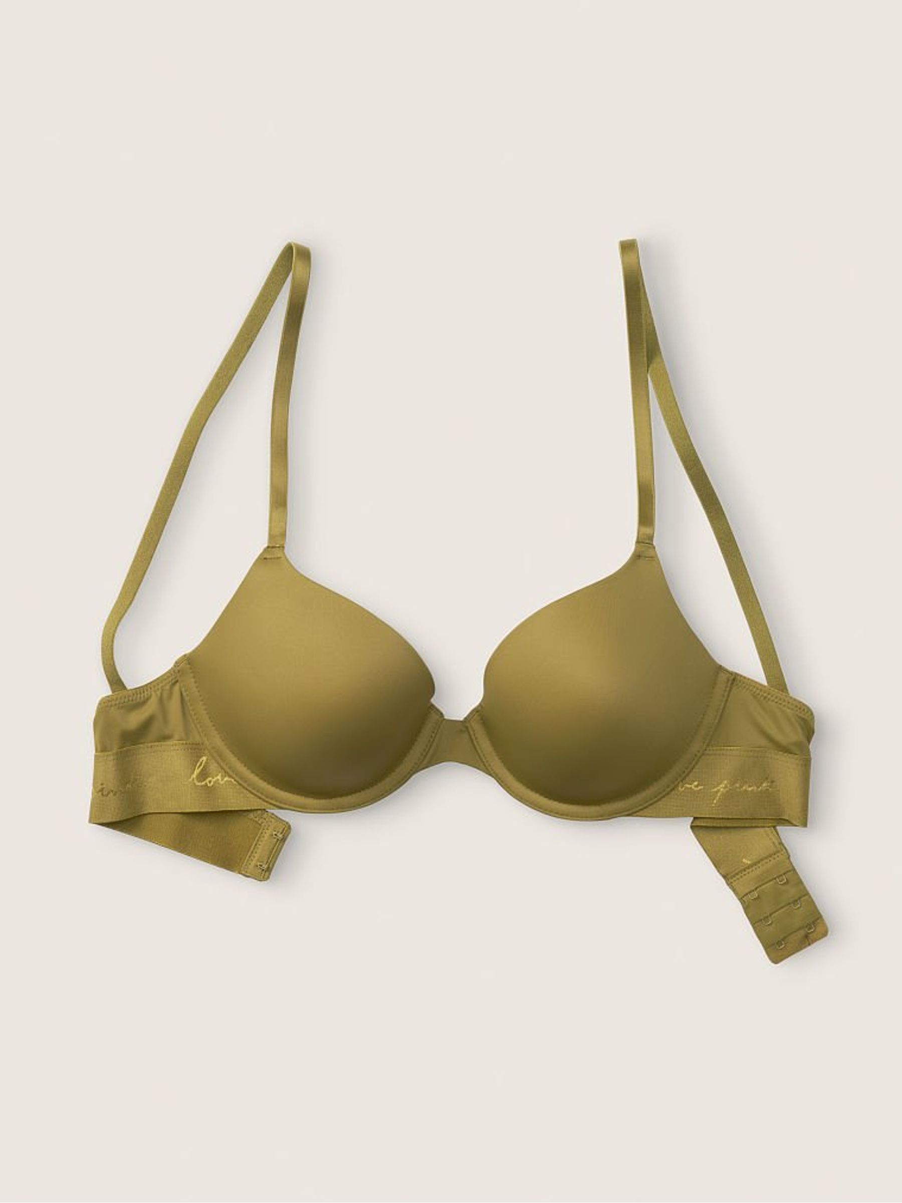 Garden Moss Green Smooth Lightly Lined T-Shirt Bra - Image 1 of 2