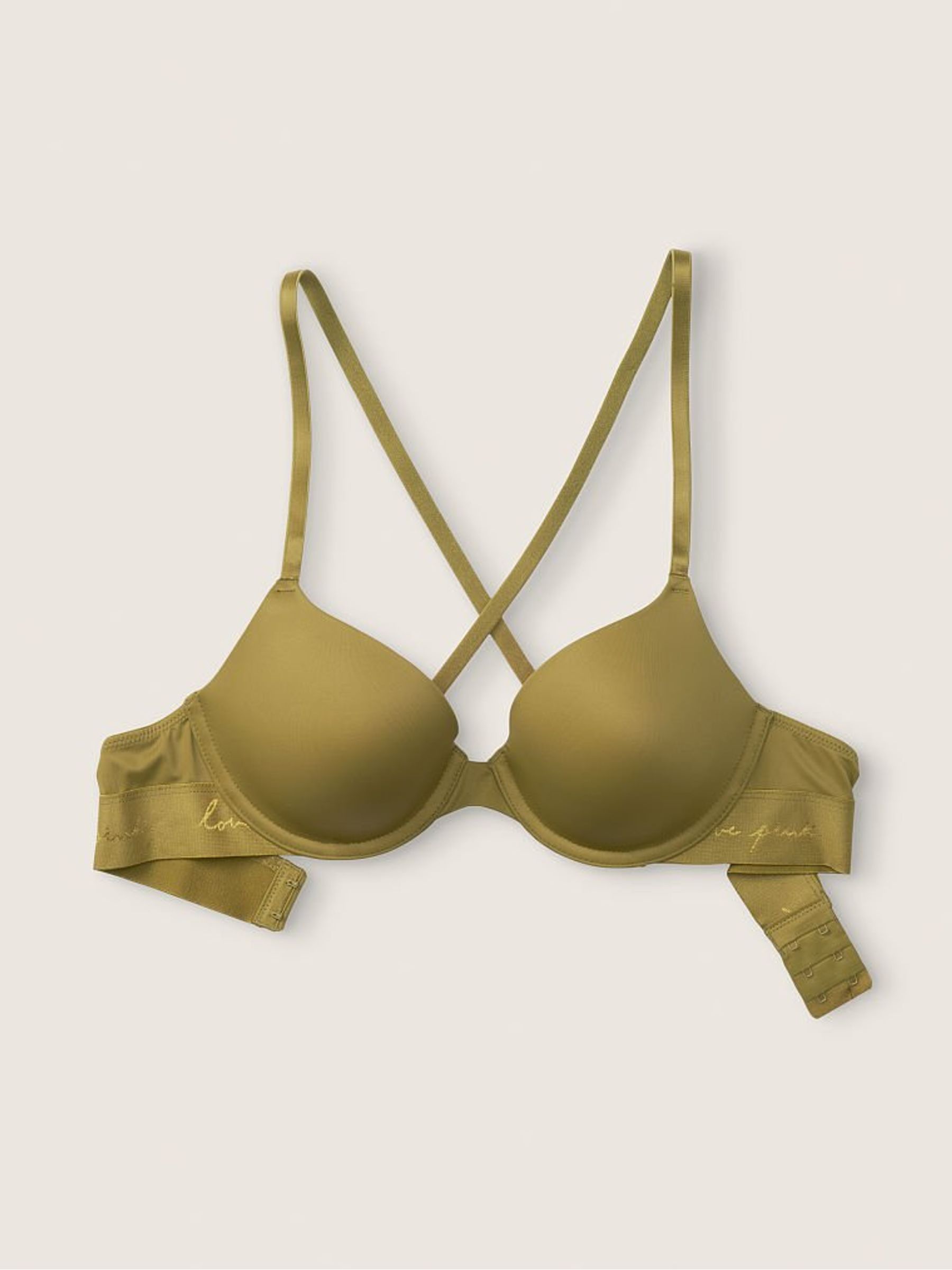 Garden Moss Green Smooth Lightly Lined T-Shirt Bra - Image 2 of 2