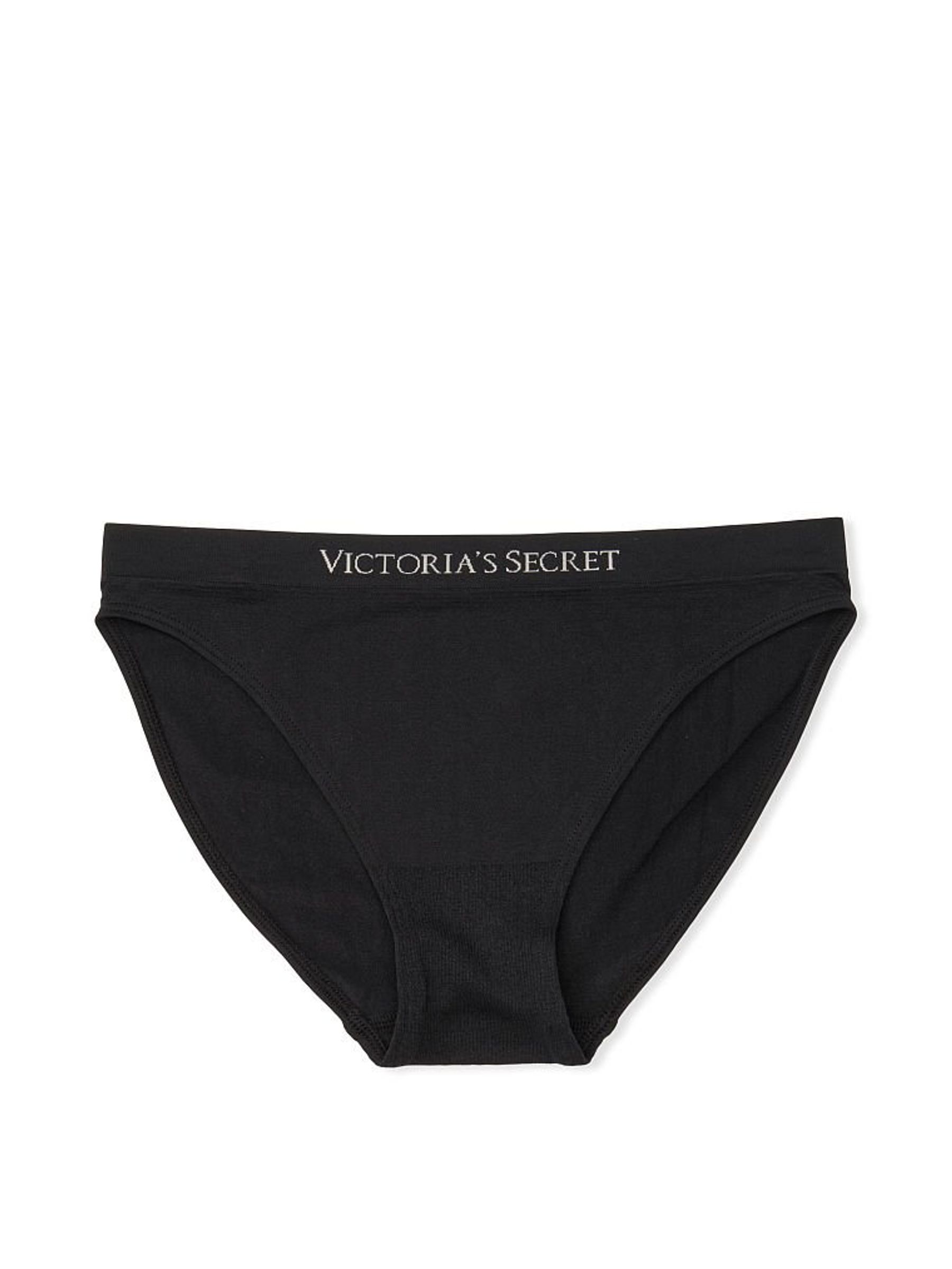 Black Smooth Bikini Knickers - Image 3 of 3