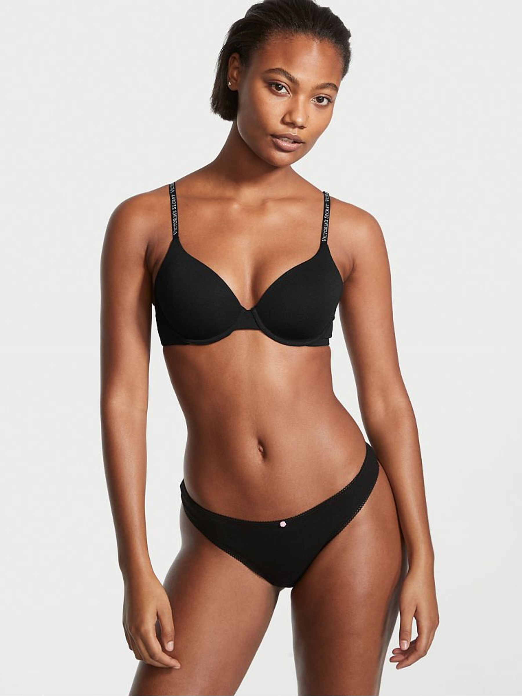 Black Thong Knickers - Image 3 of 4
