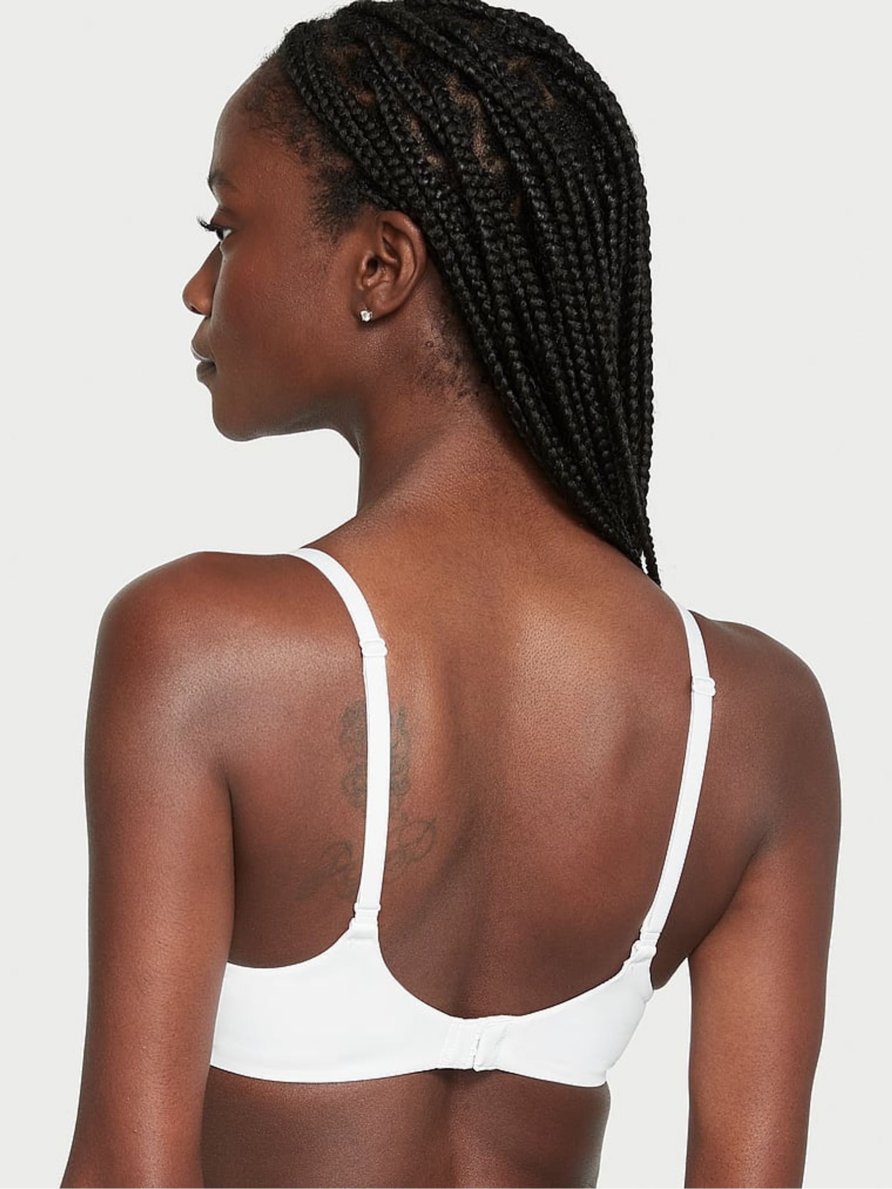 White Demi Lightly Lined Bra - Image 2 of 4