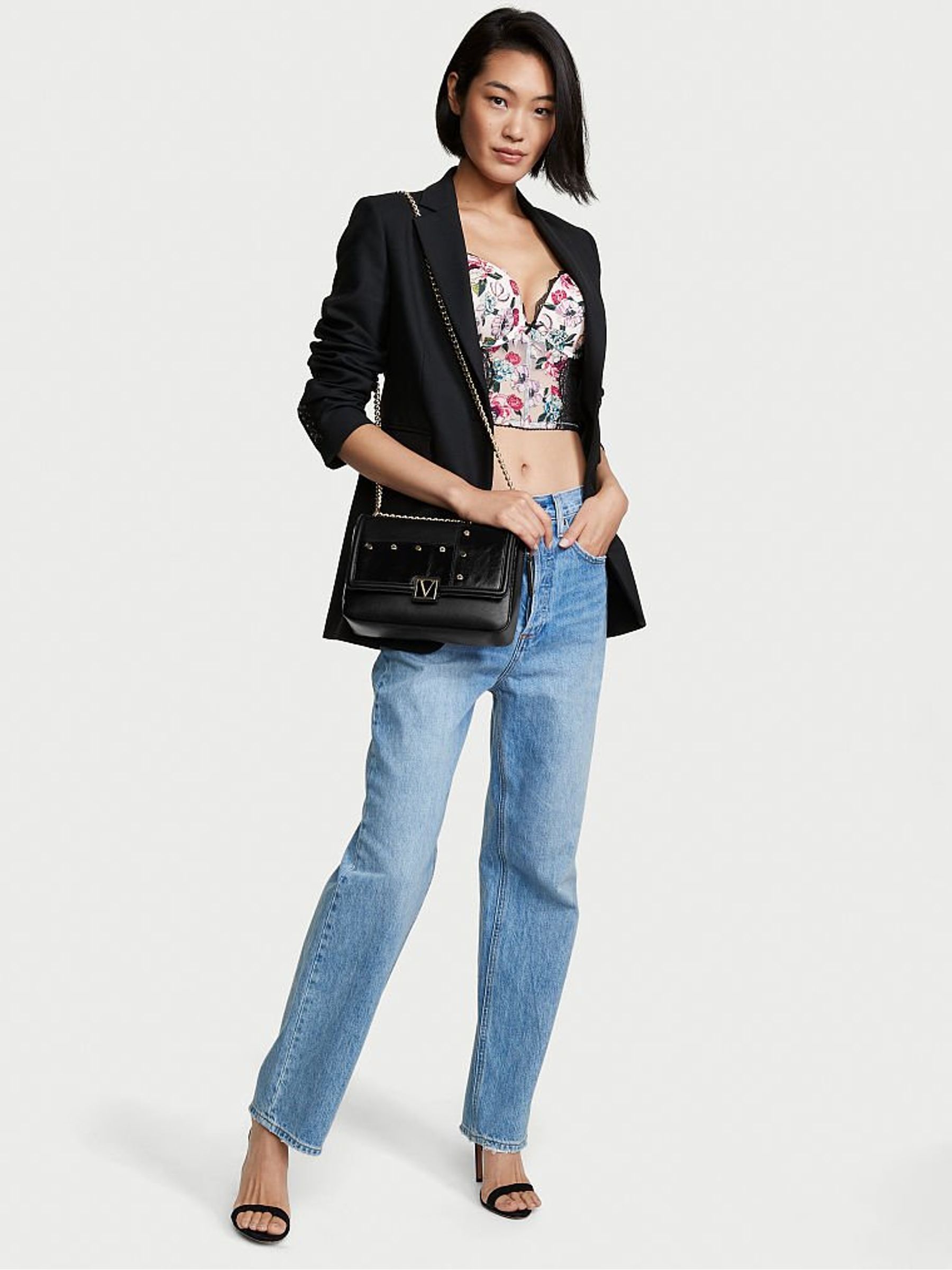 Stud Mix Victoria Medium Shoulder Bag - Image 5 of 5