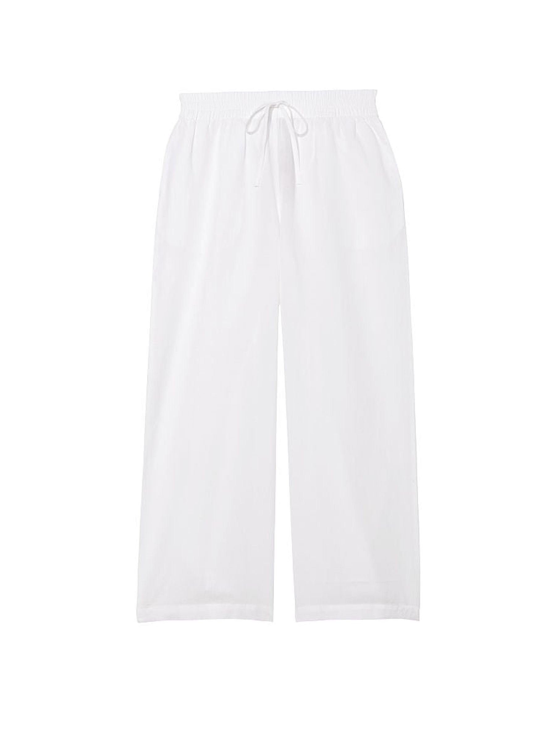 White Linen Trousers - Image 3 of 3
