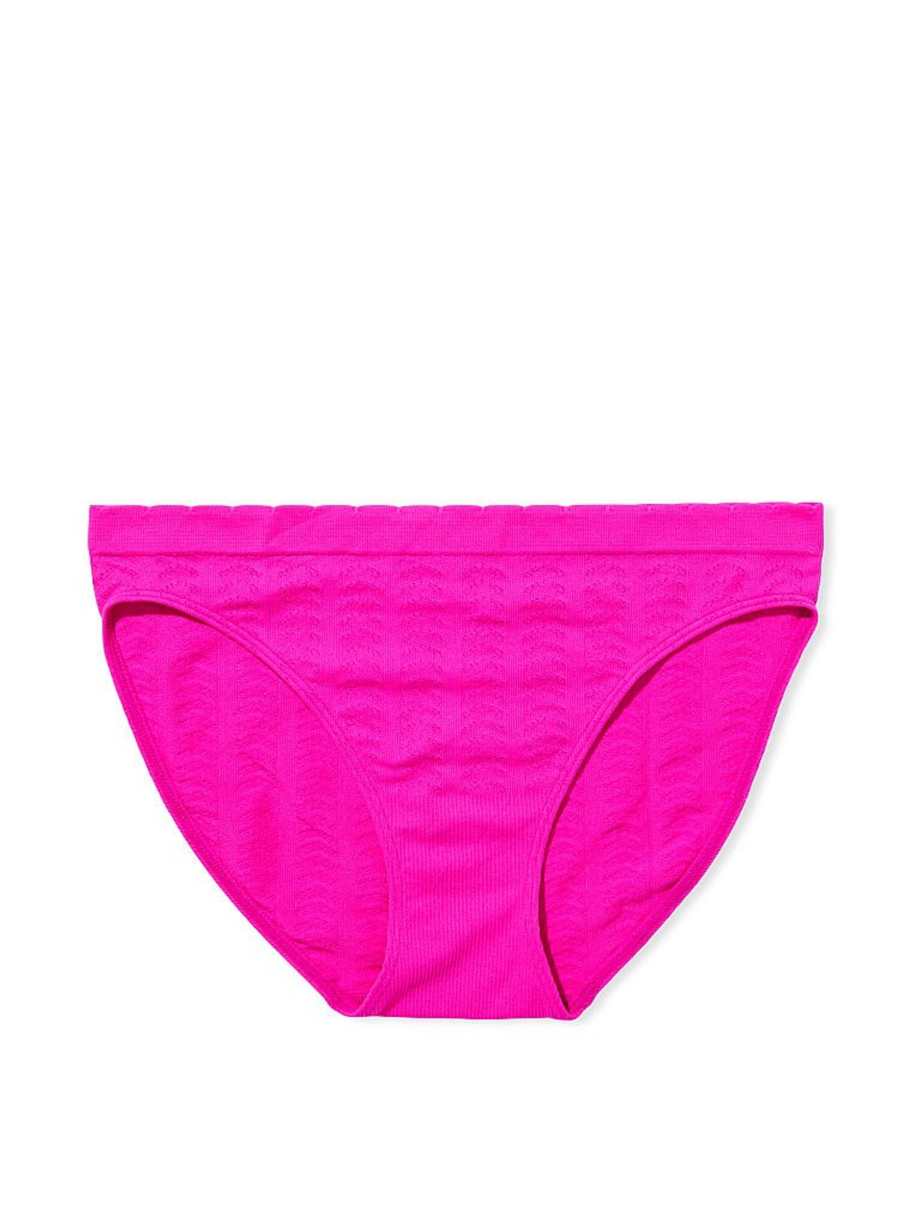 Bali Orchid Pink Seamless Textured Bikini Knickers - Image 3 of 4