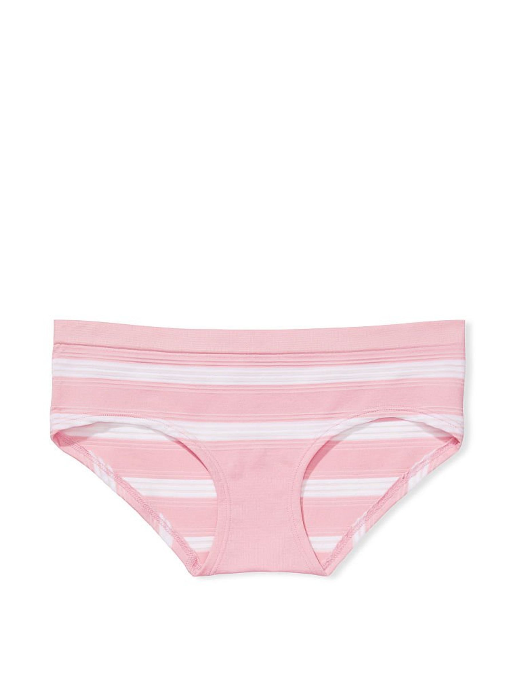Pink Flora Stripe Seamless Hipster Knickers - Image 3 of 3