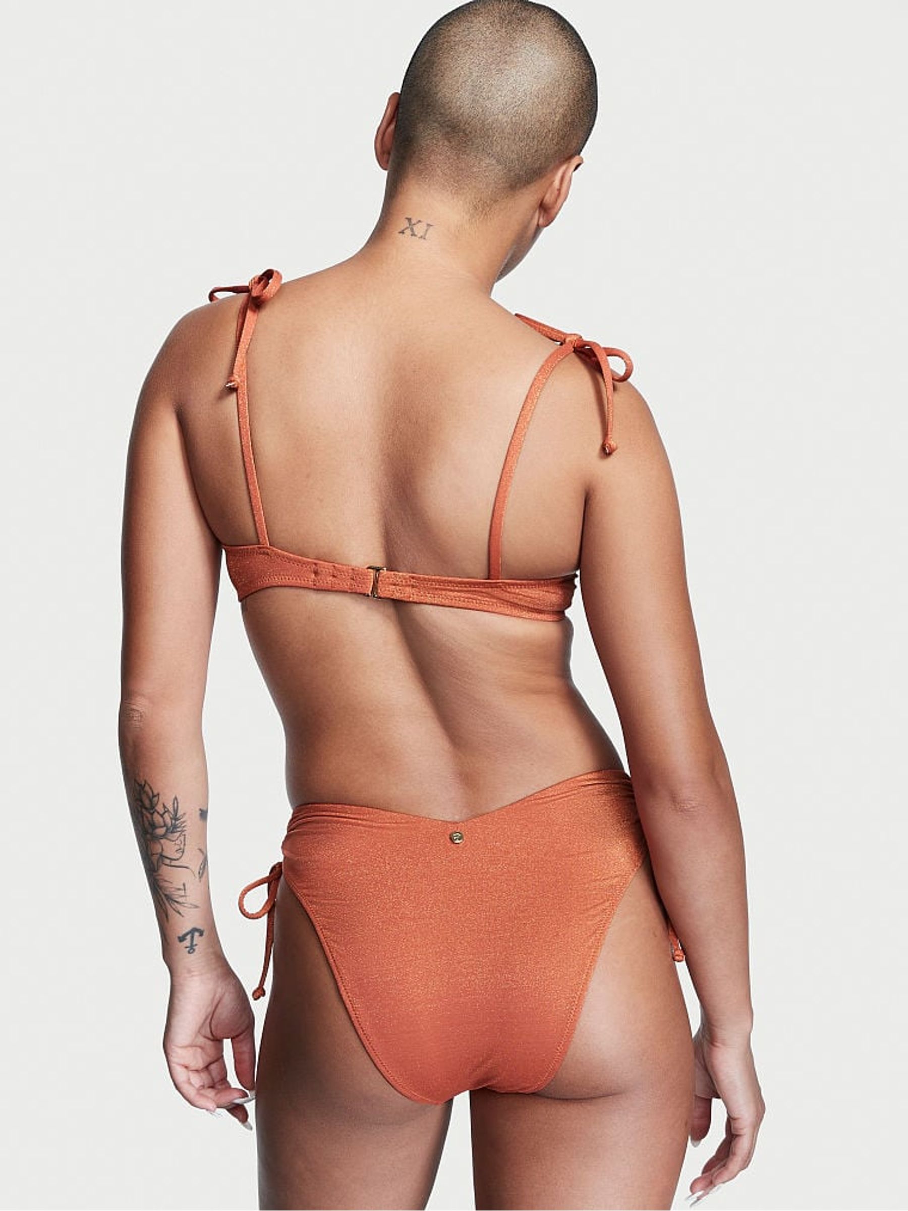 Brown Ginger Glaze Wired Bikini Top - Image 2 of 4