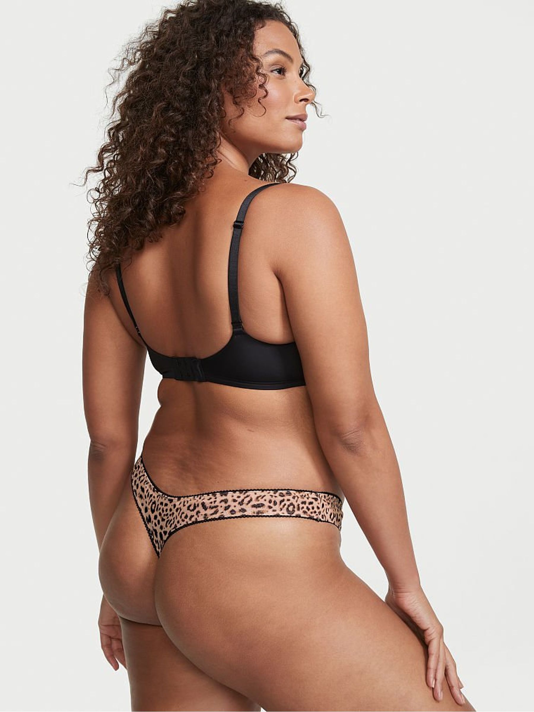 Leopard Love Cotton Thong Knickers - Image 2 of 3