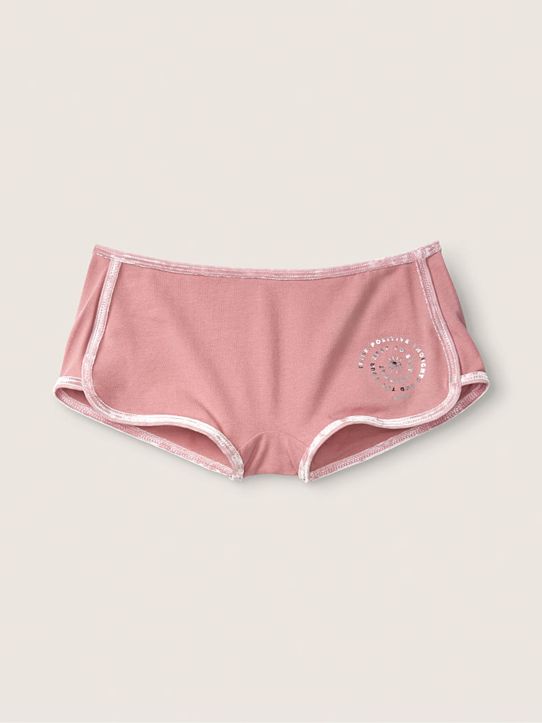 Damsel Pink Cotton Short Knicker - Image 1 of 1