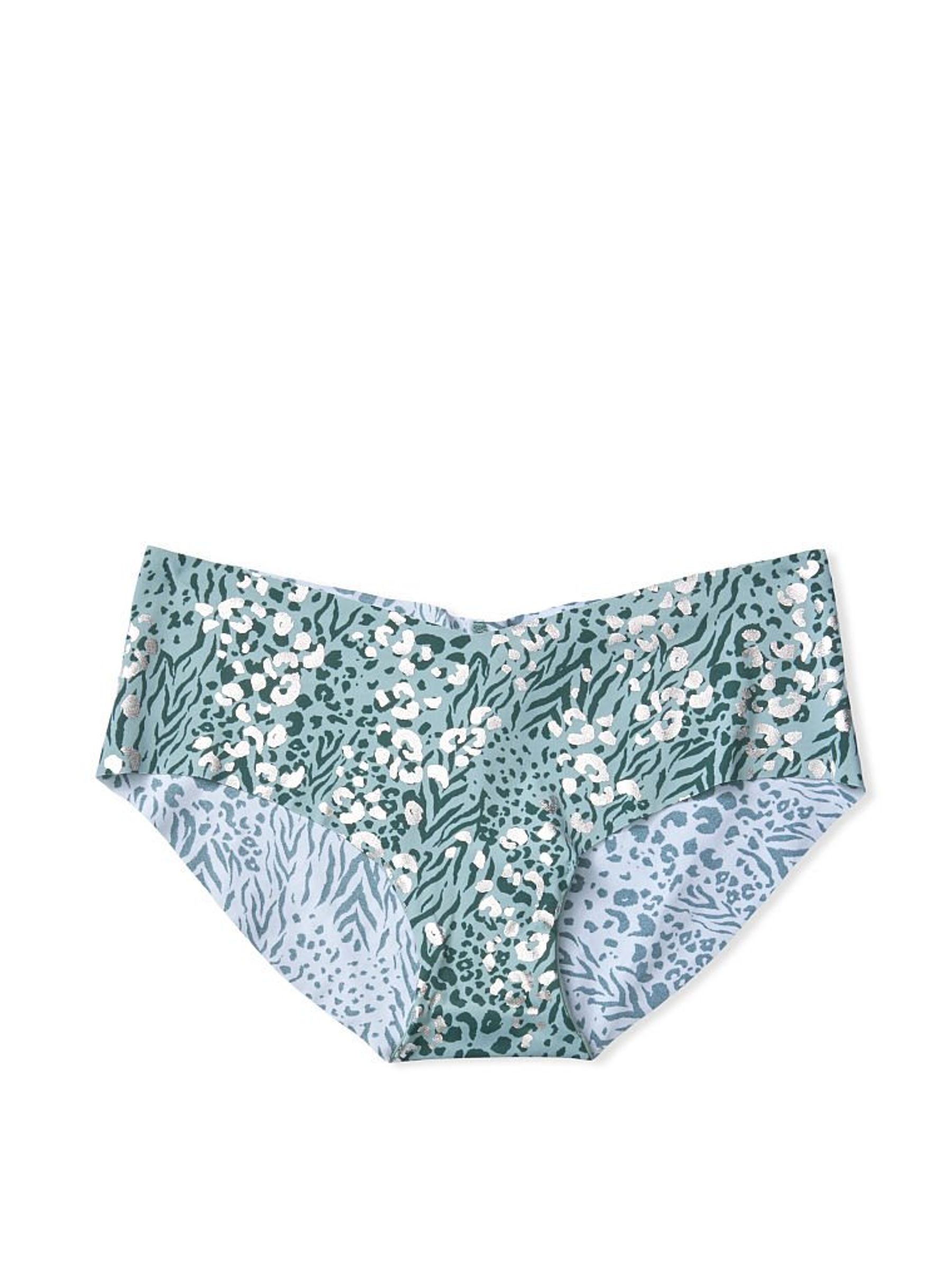 Sage Dust Animal Print No show Shimmer Hipster Panty - Image 3 of 3