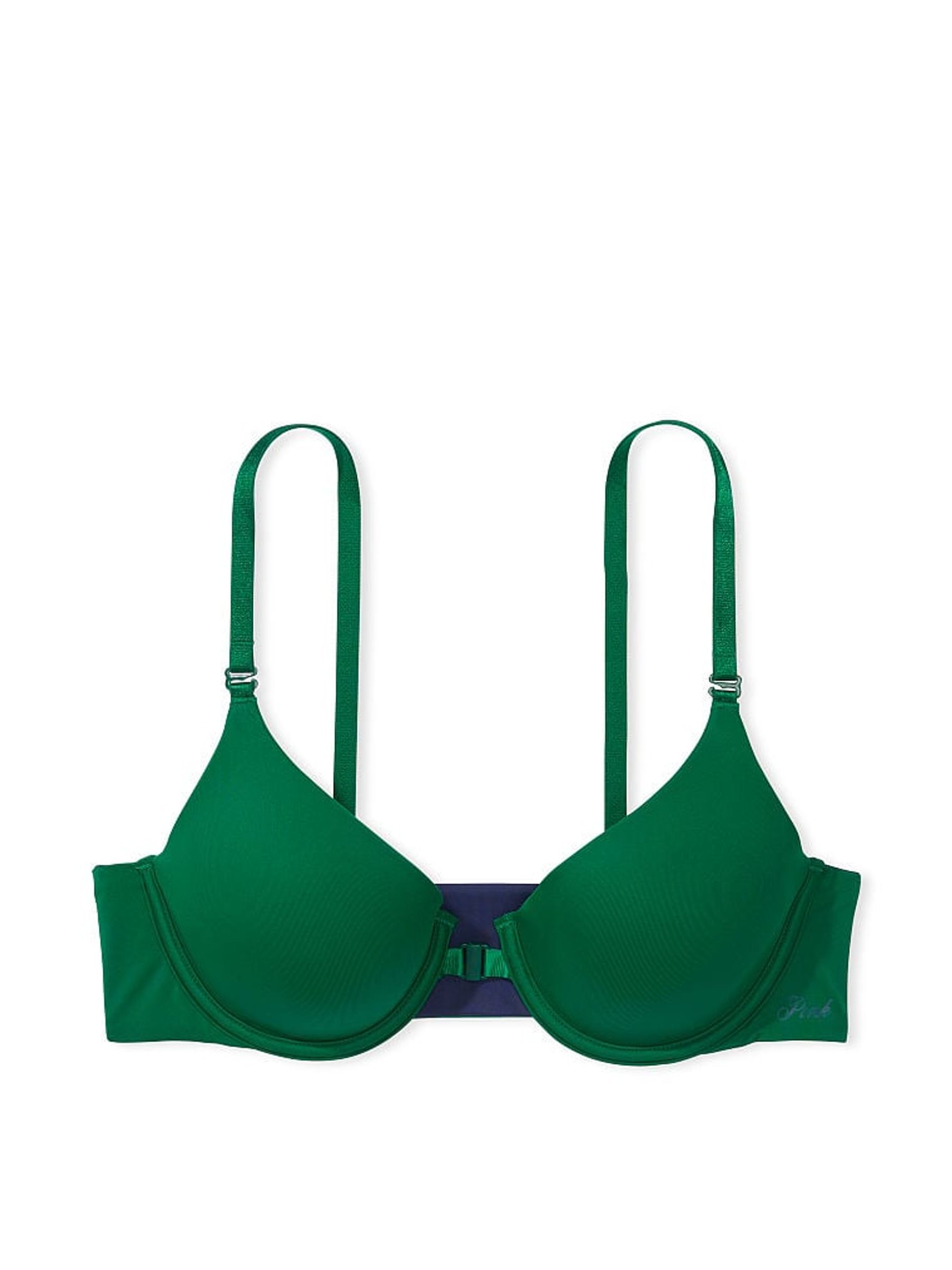 Garnet Green Lightly Lined Flip It Demi Bra - Image 3 of 4
