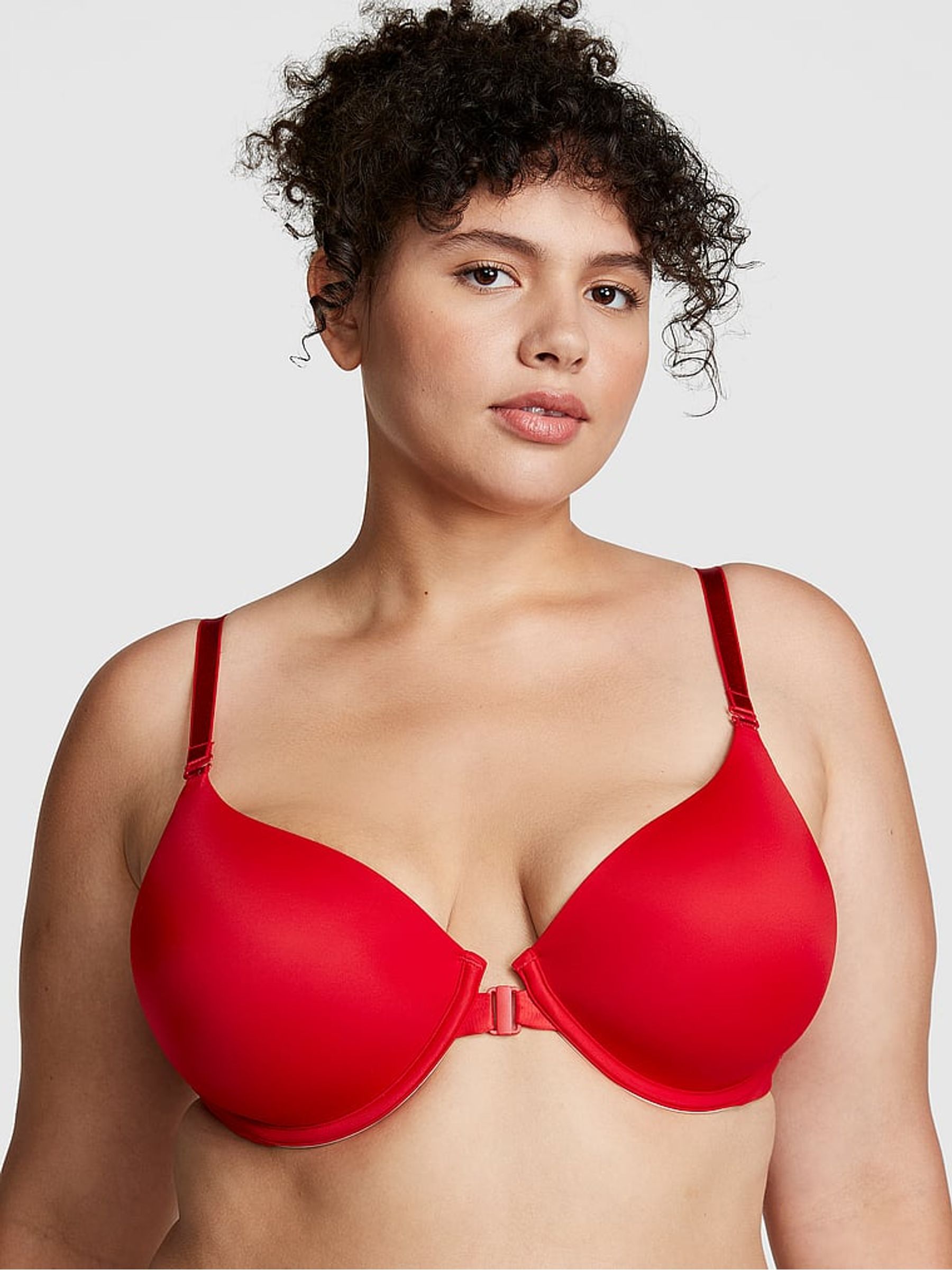Red Pepper Lightly Lined Flip It Demi Bra - Image 1 of 3