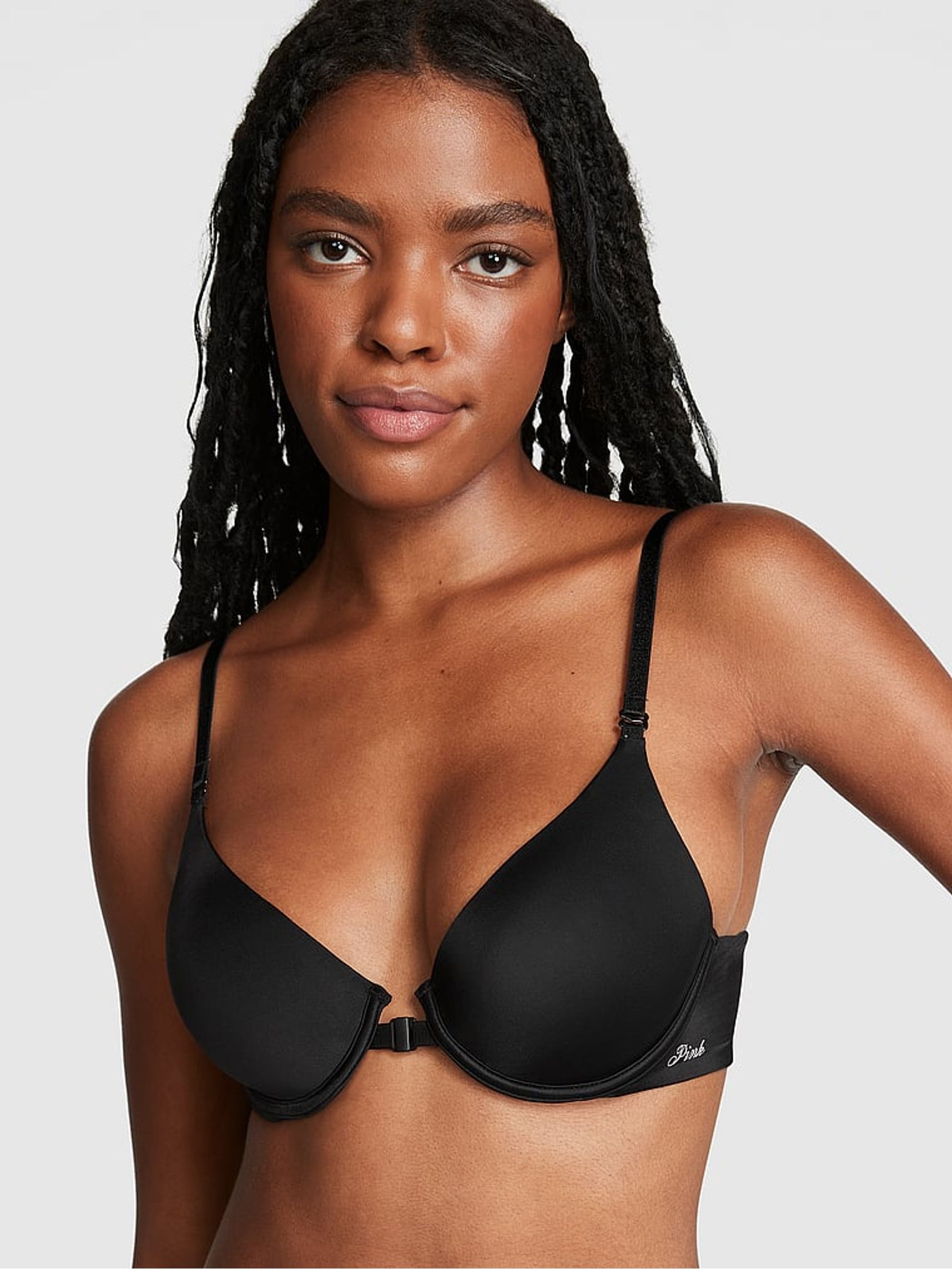 Black Lightly Lined Flip It Demi Bra - Image 1 of 3