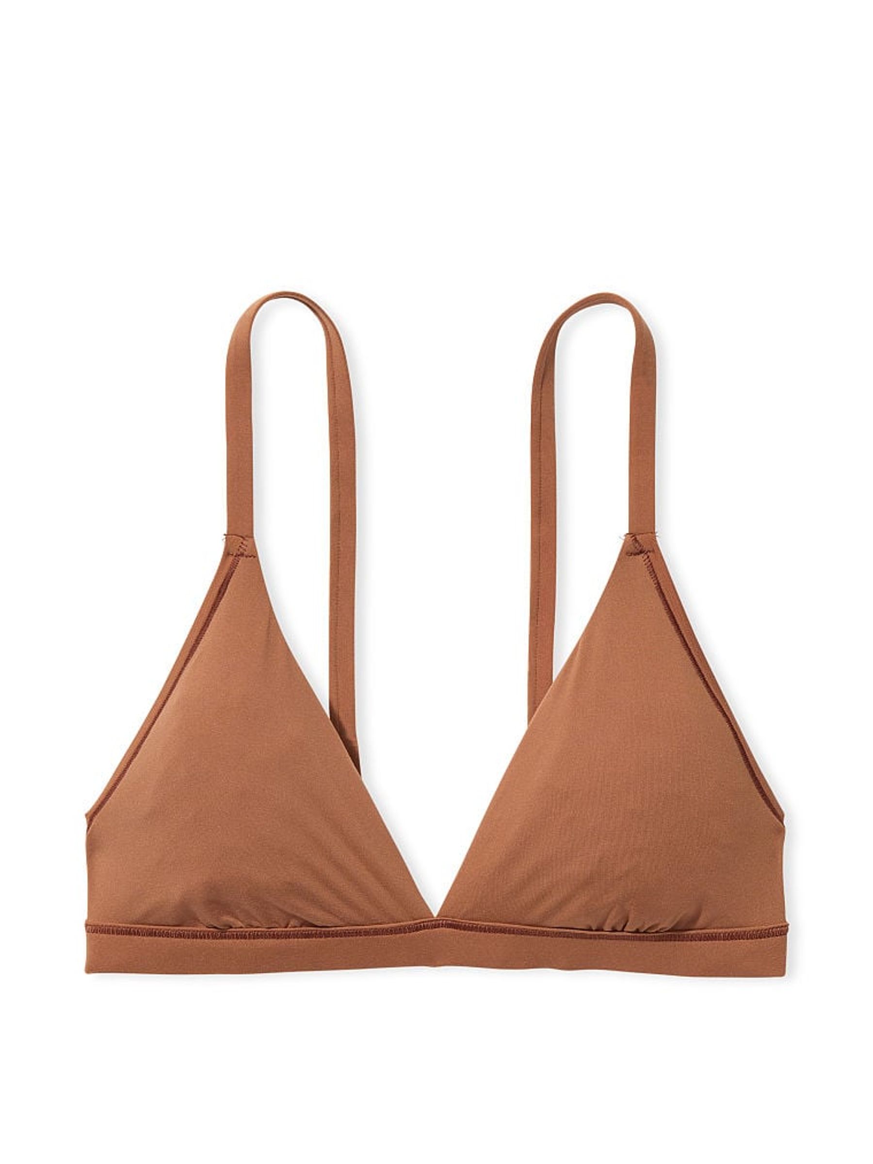Caramel Nude Triangle Bralette - Image 3 of 3
