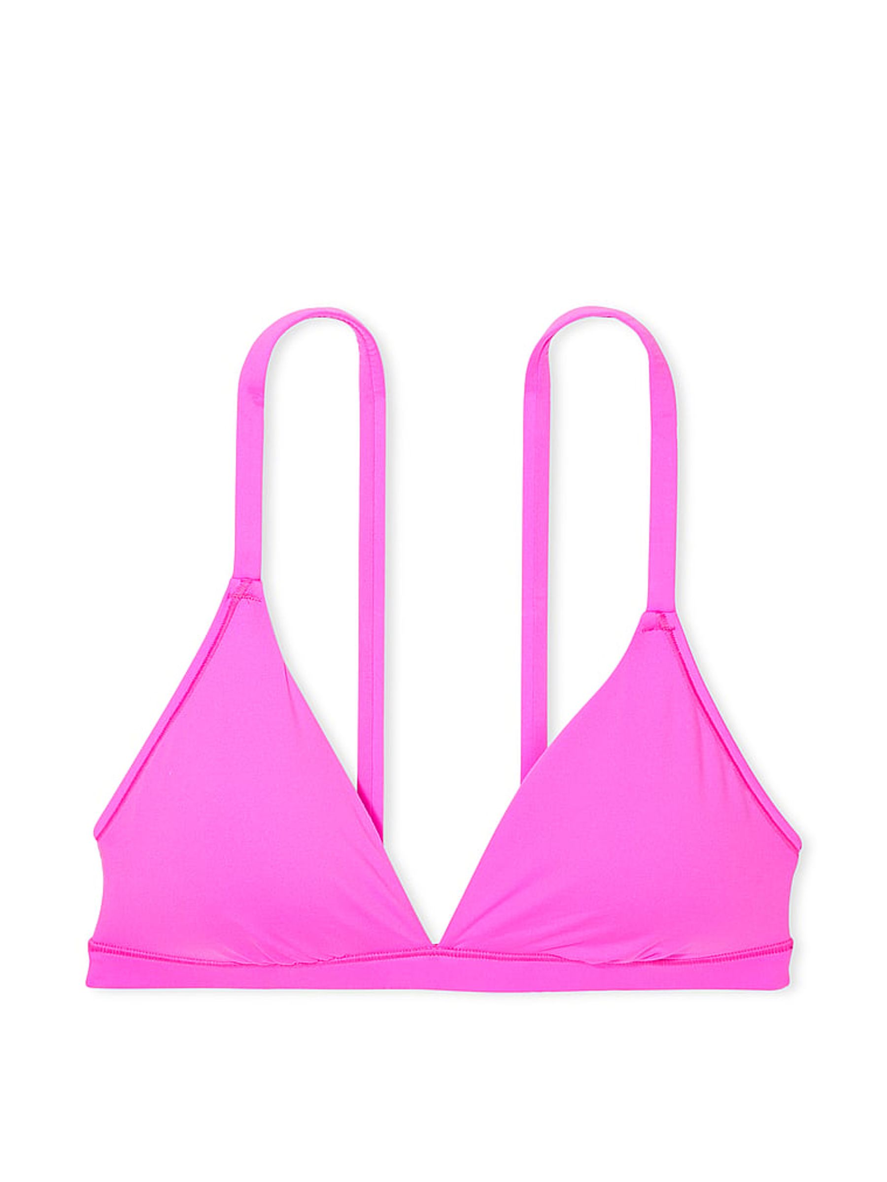 Pink Berry Triangle Soft Stretch Bralette - Image 3 of 3