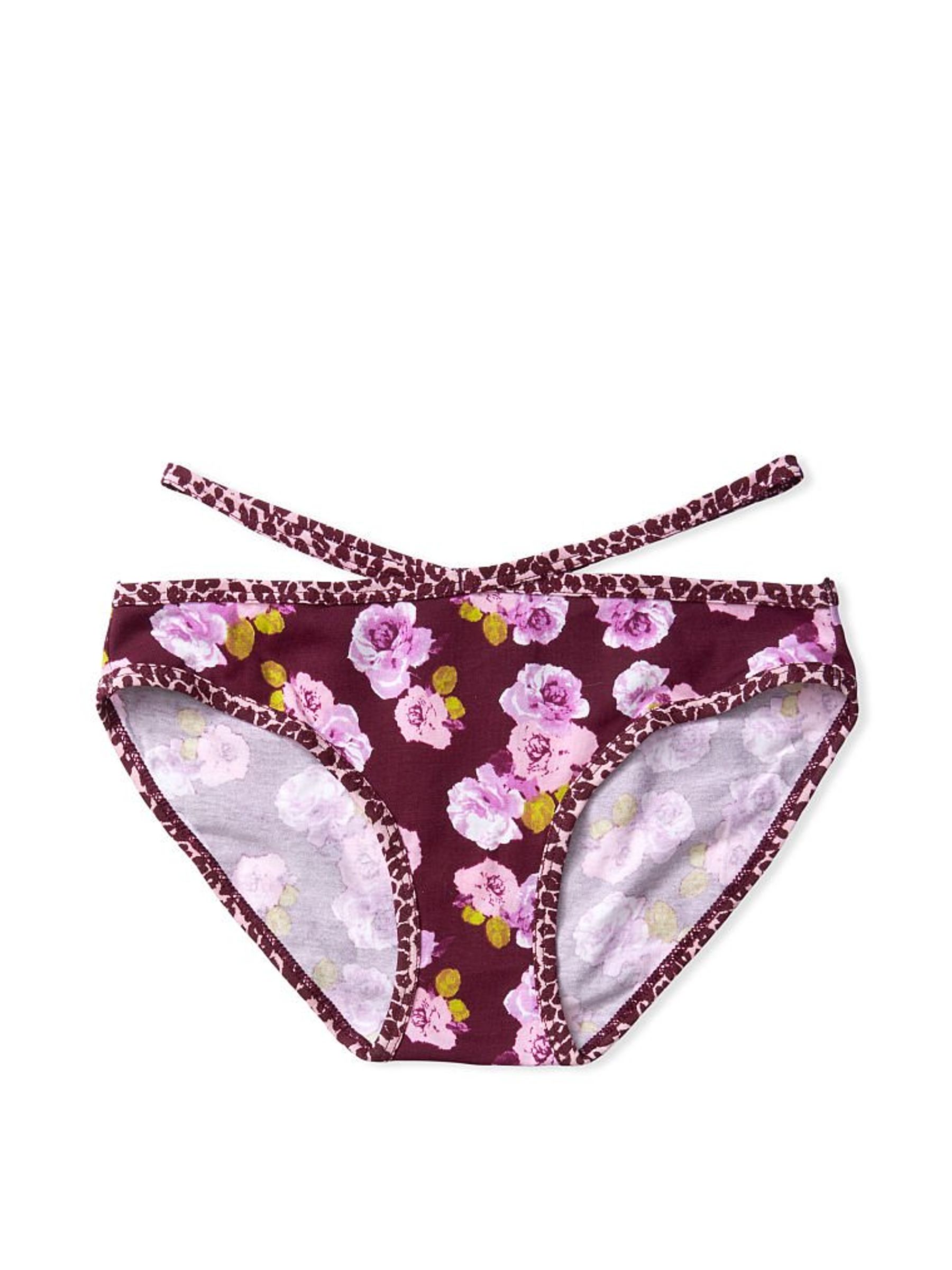 Kir Floral Bunch Stretch Cotton Strappy Panty - Image 3 of 3