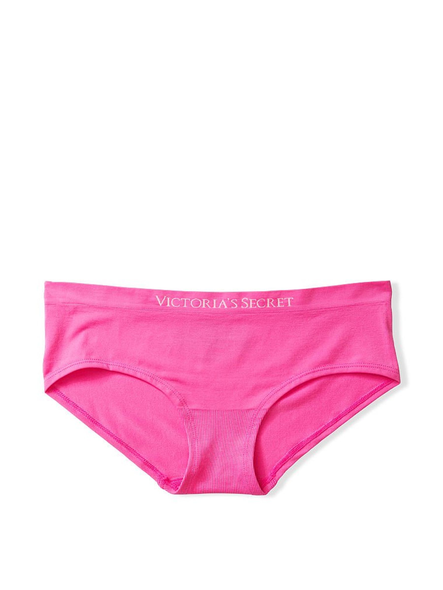 Fluorescent Pink Smooth Seamless Hipster Panty - Image 1 of 1